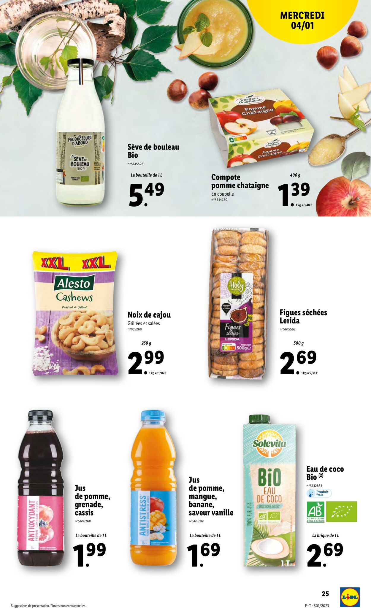 Catalogue Lidl 04.01.2023 - 10.01.2023