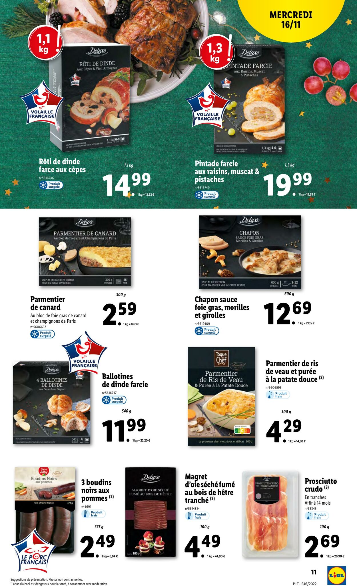 Catalogue Lidl 16.11.2022 - 22.11.2022