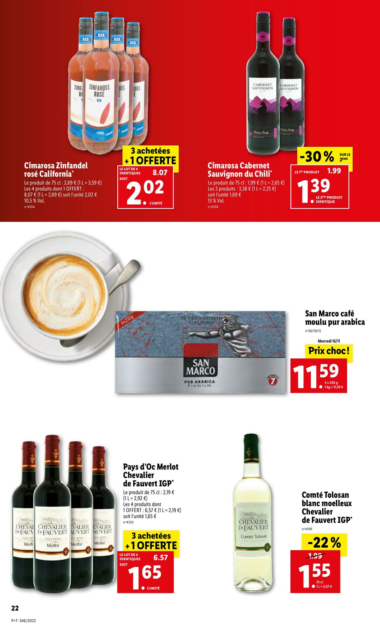 Catalogue Lidl 16.11.2022 - 22.11.2022