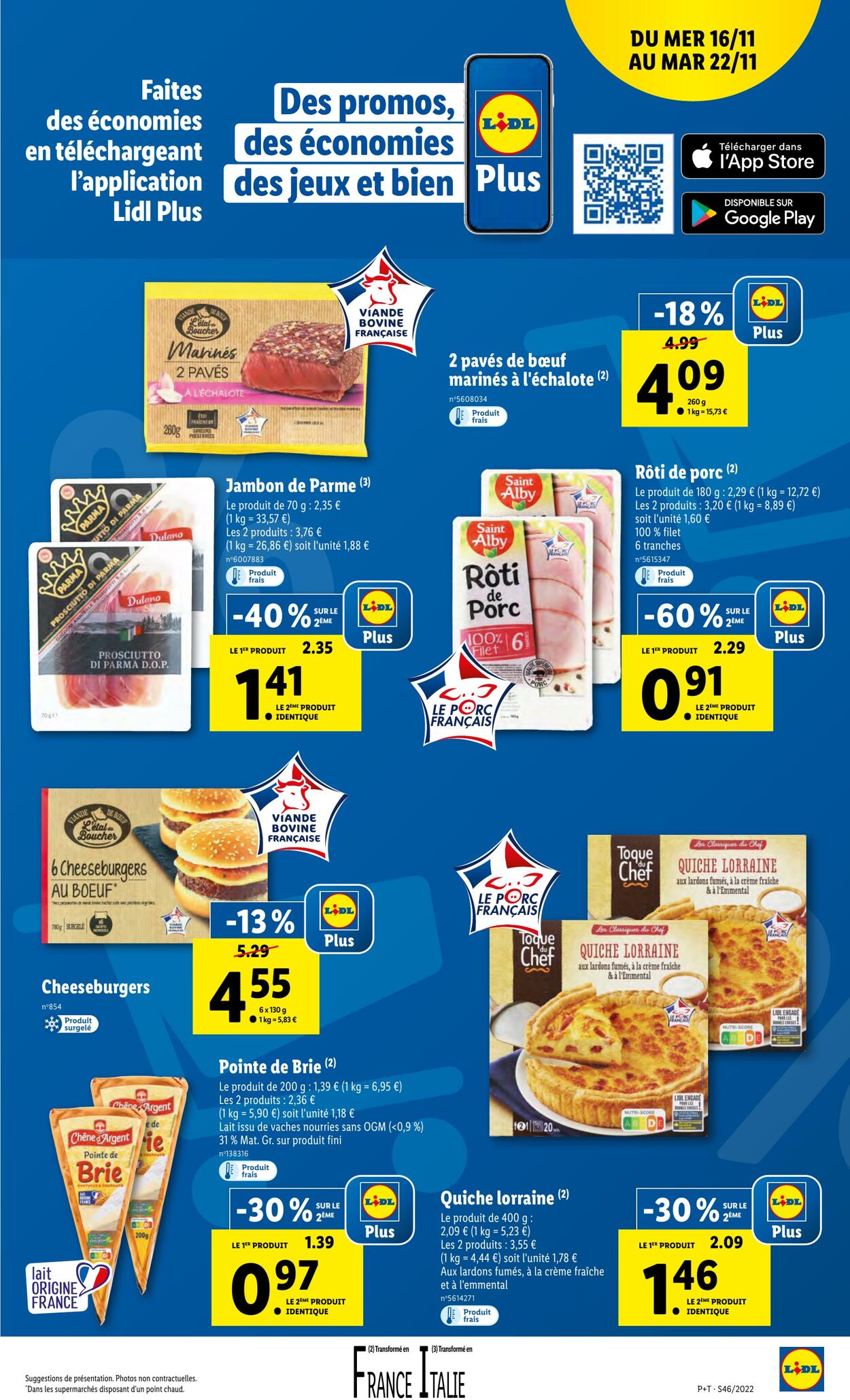 Catalogue Lidl 16.11.2022 - 22.11.2022