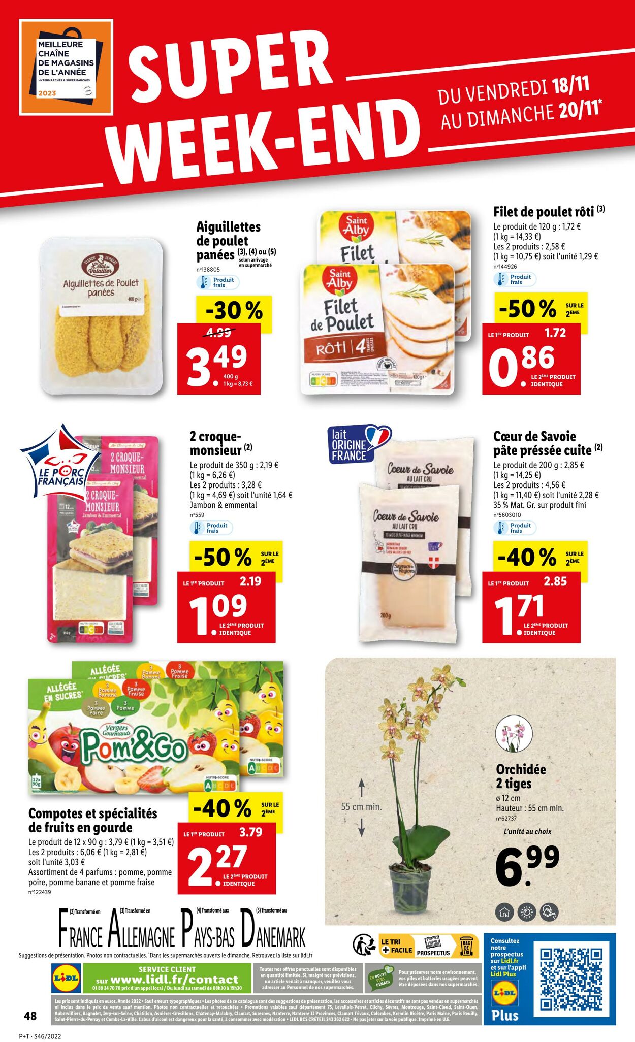 Catalogue Lidl 16.11.2022 - 22.11.2022