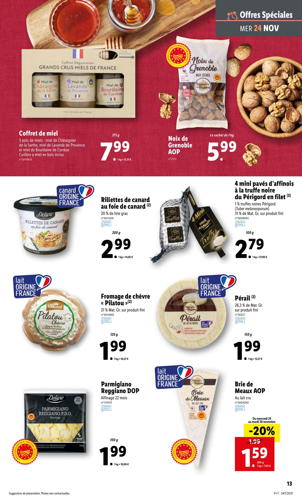 Catalogue Lidl 24.11.2021 - 30.11.2021