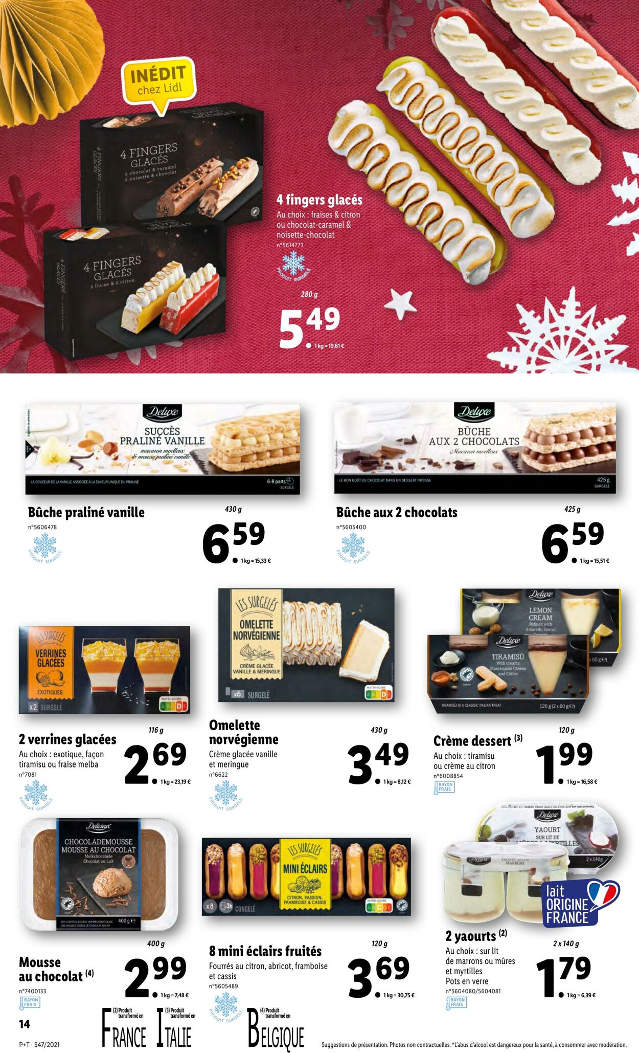 Catalogue Lidl 24.11.2021 - 30.11.2021