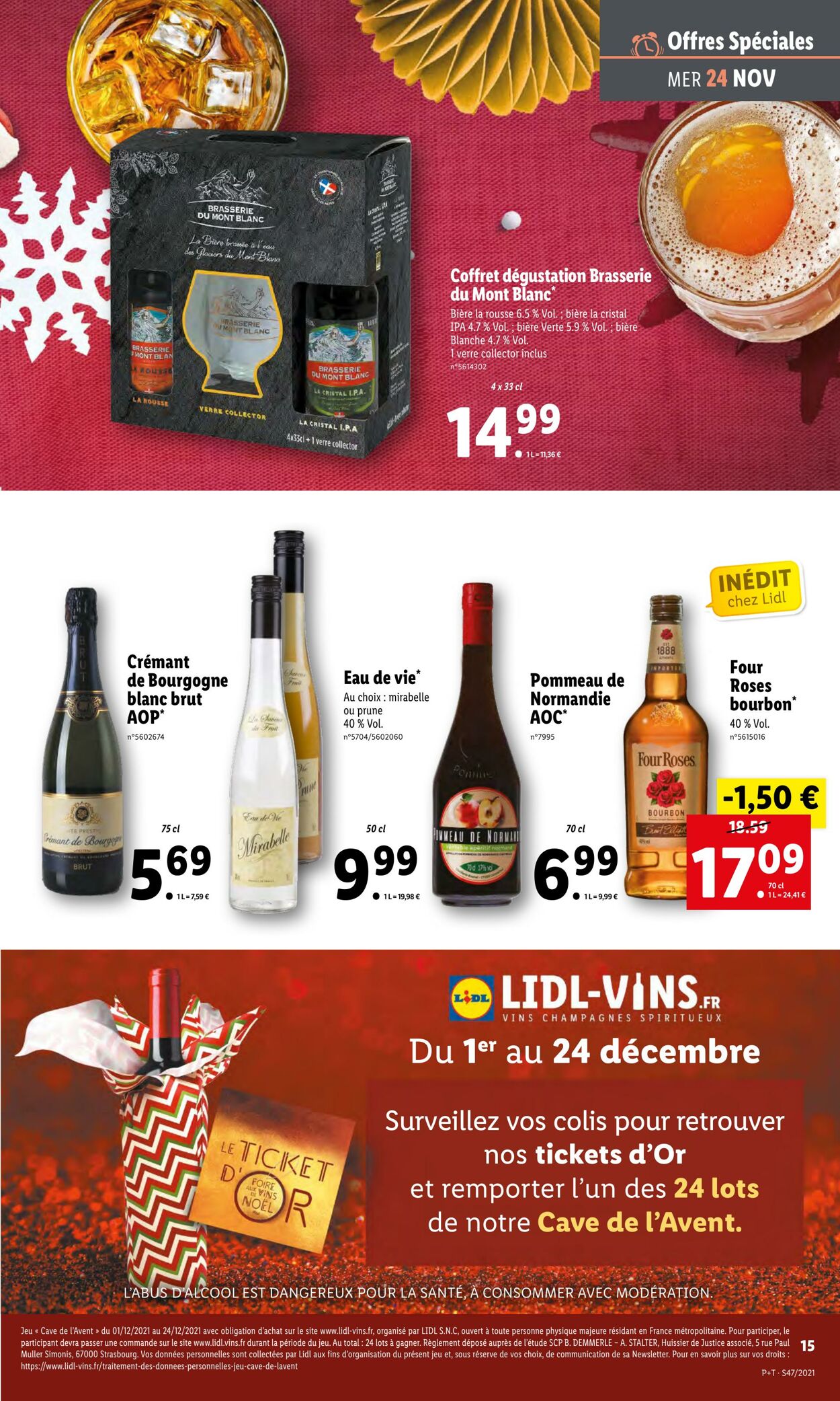 Catalogue Lidl 24.11.2021 - 30.11.2021