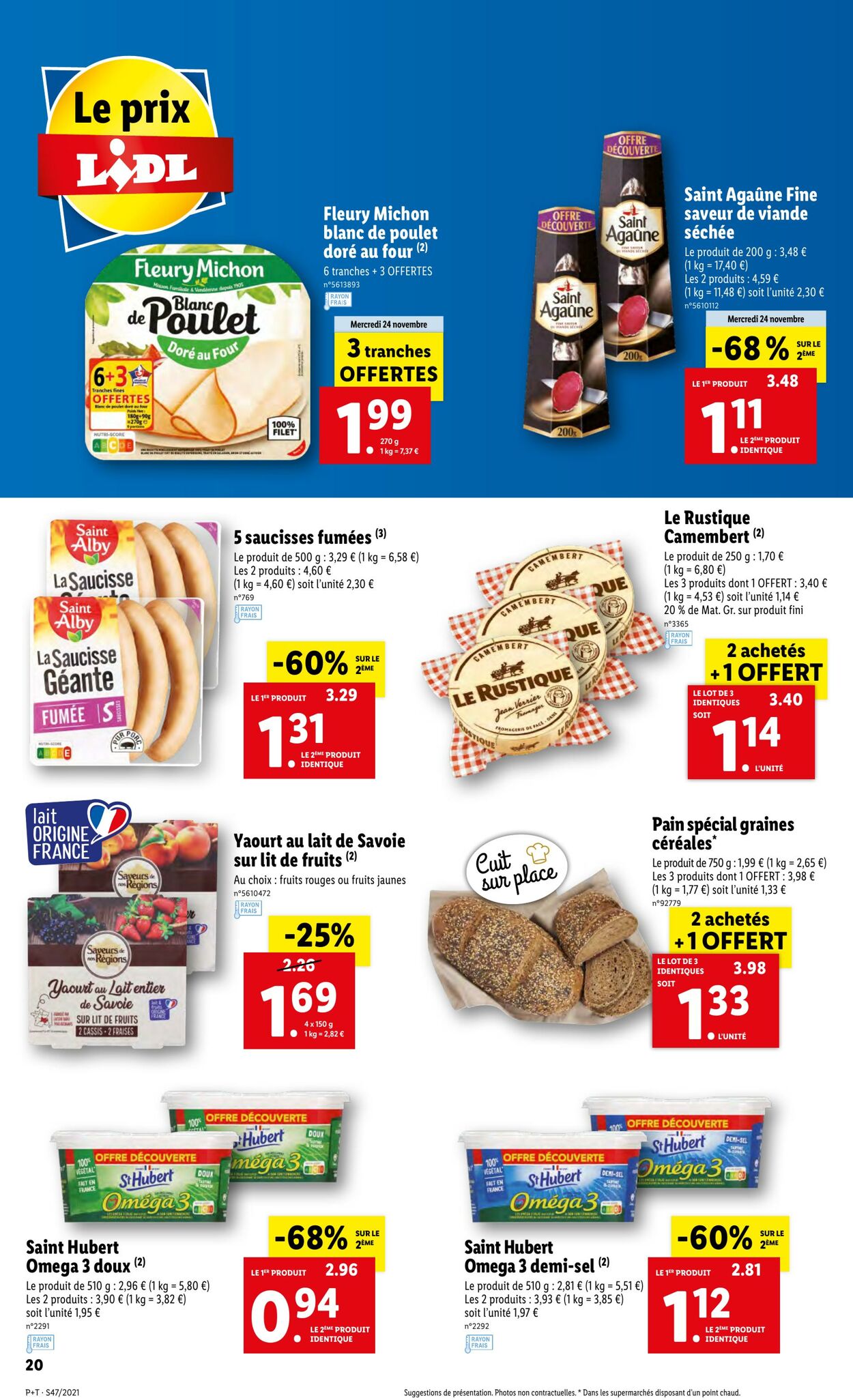 Catalogue Lidl 24.11.2021 - 30.11.2021