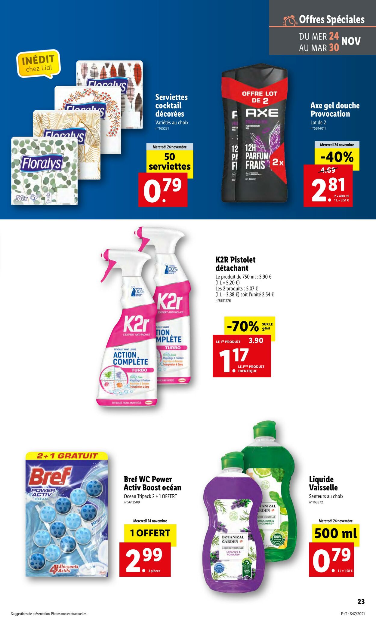 Catalogue Lidl 24.11.2021 - 30.11.2021