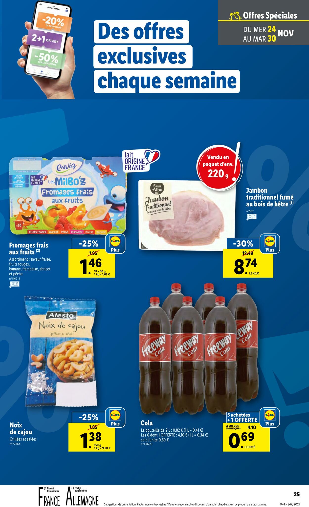 Catalogue Lidl 24.11.2021 - 30.11.2021