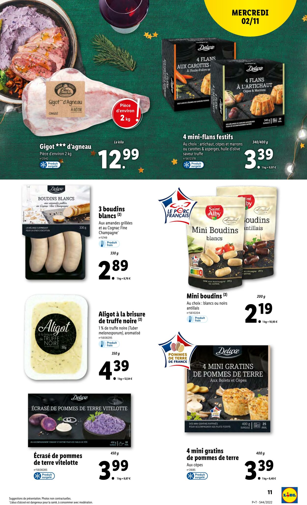 Catalogue Lidl 02.11.2022 - 08.11.2022