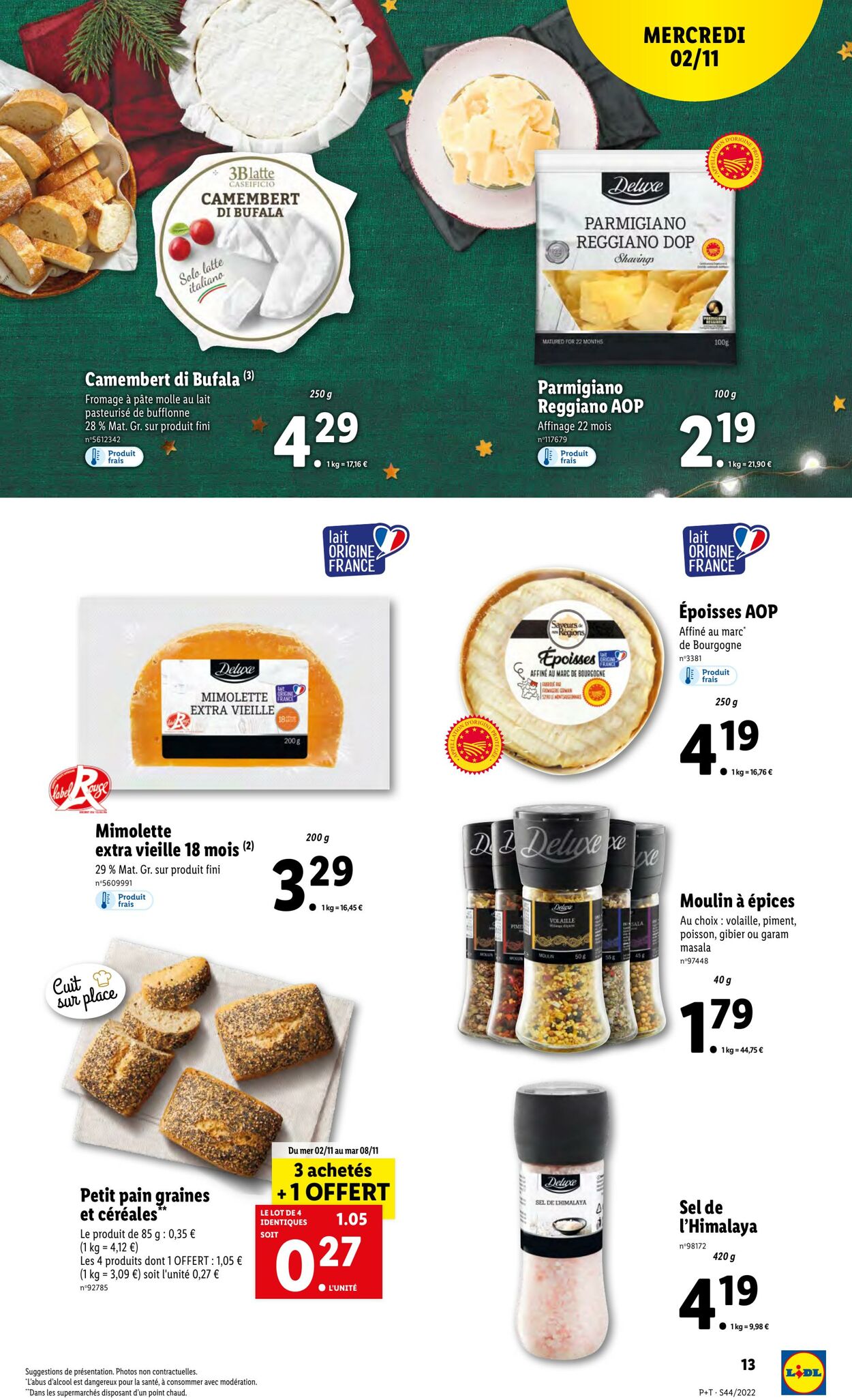 Catalogue Lidl 02.11.2022 - 08.11.2022