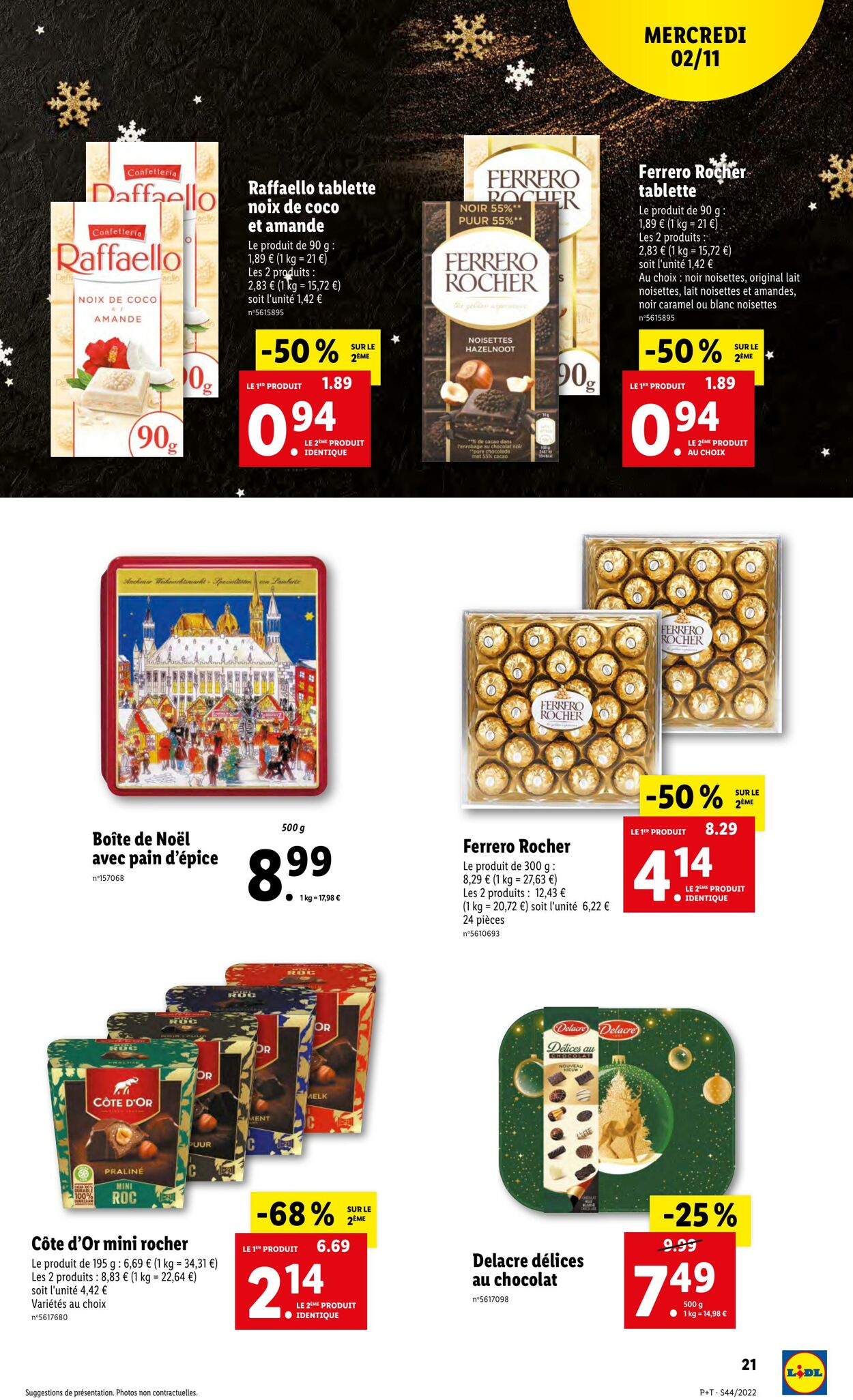 Catalogue Lidl 02.11.2022 - 08.11.2022