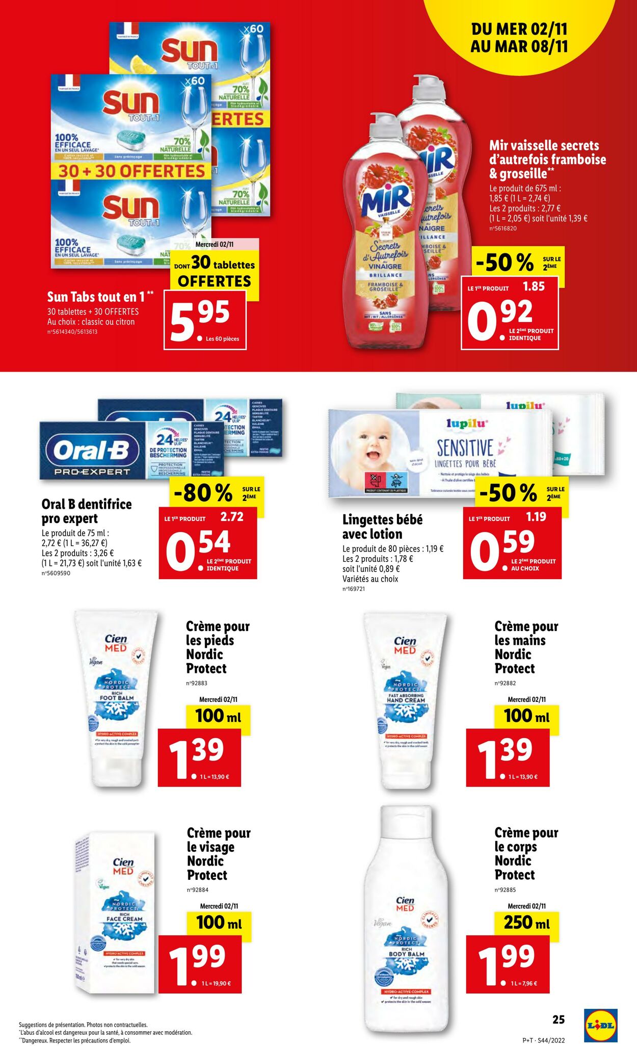 Catalogue Lidl 02.11.2022 - 08.11.2022