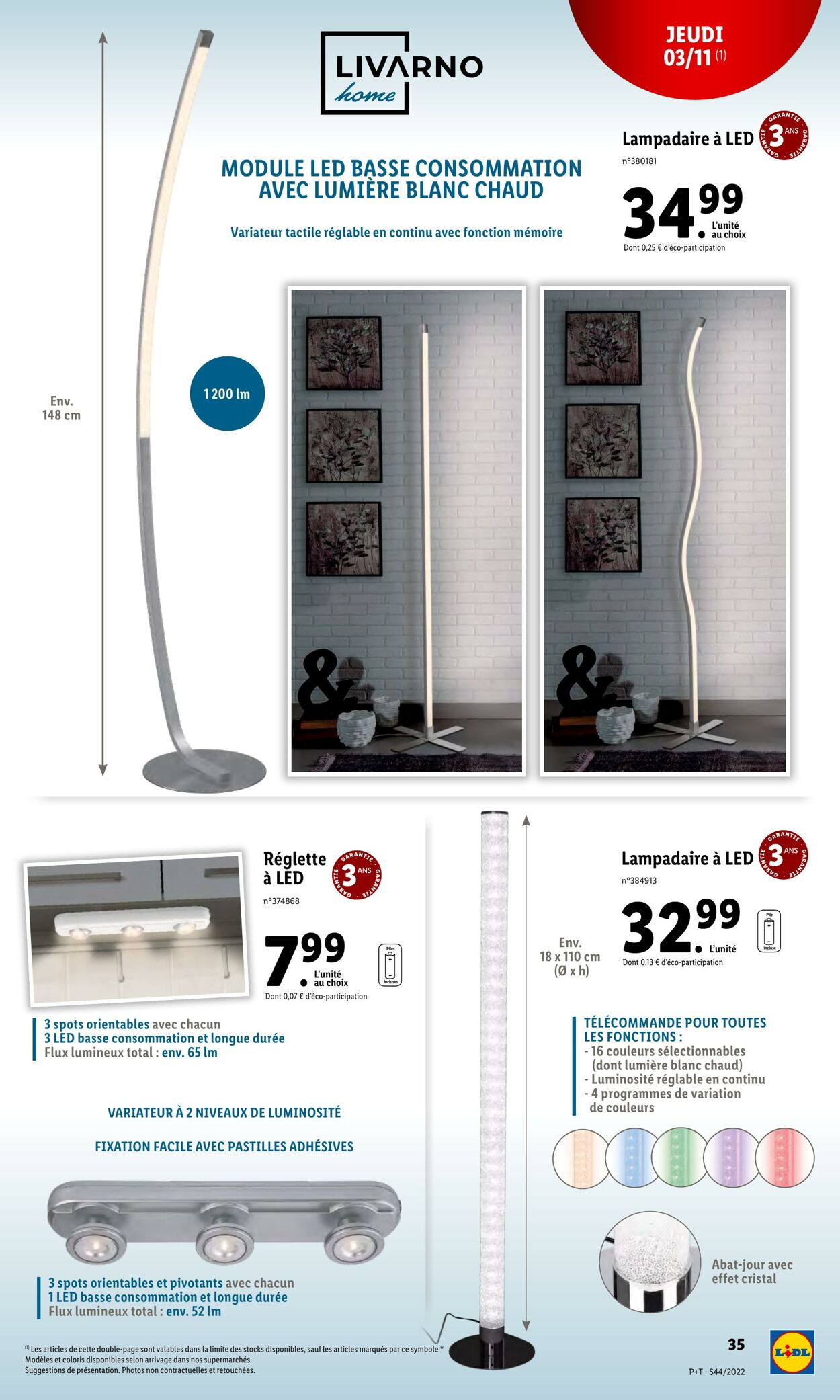 Catalogue Lidl 02.11.2022 - 08.11.2022