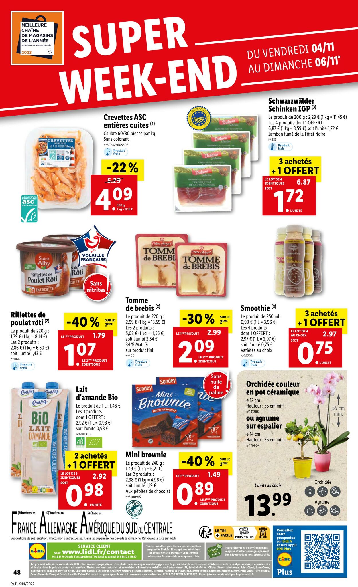 Catalogue Lidl 02.11.2022 - 08.11.2022