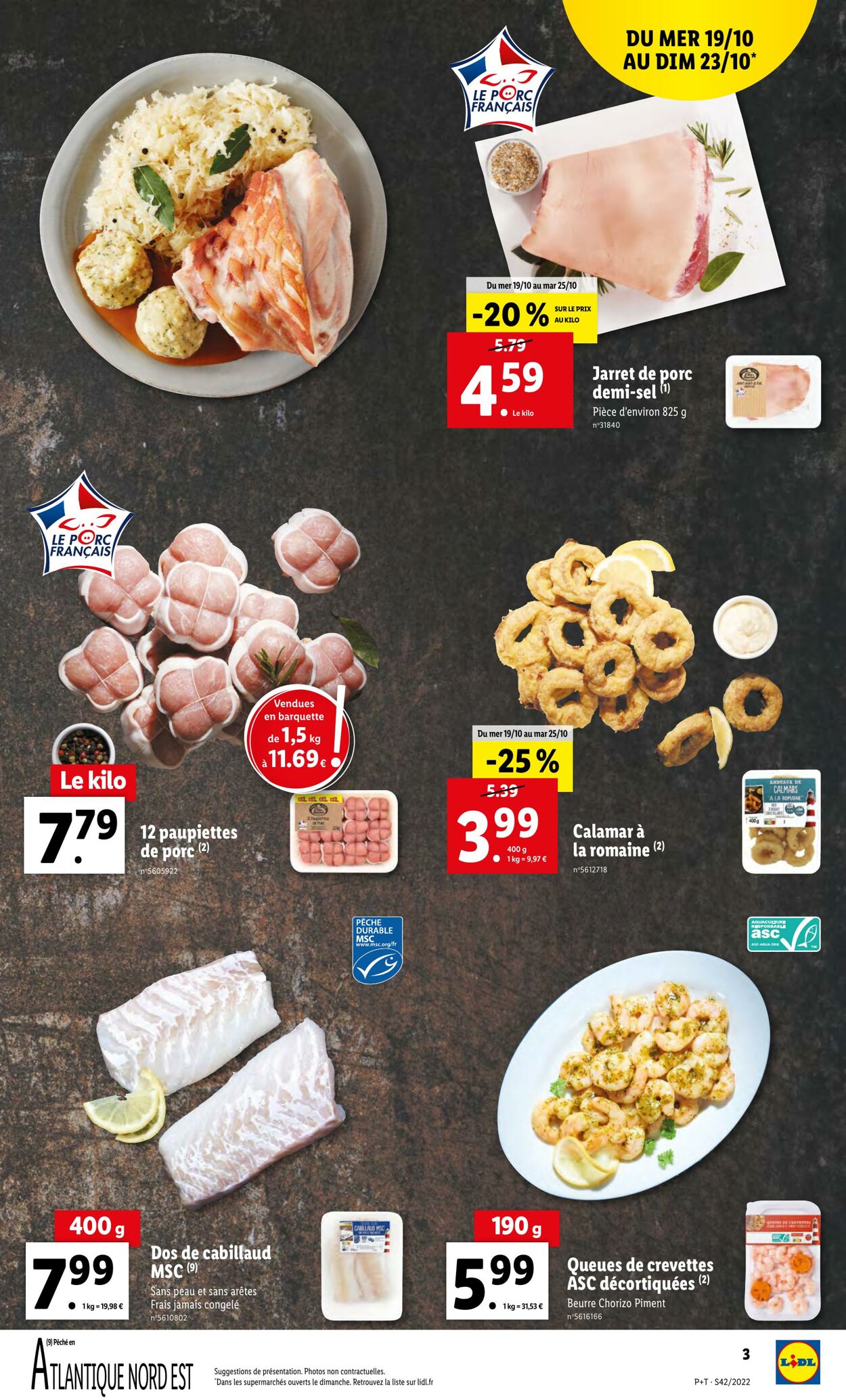 Catalogue Lidl 19.10.2022 - 25.10.2022