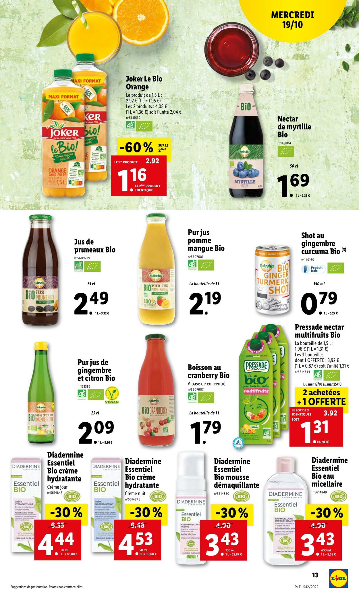 Catalogue Lidl 19.10.2022 - 25.10.2022