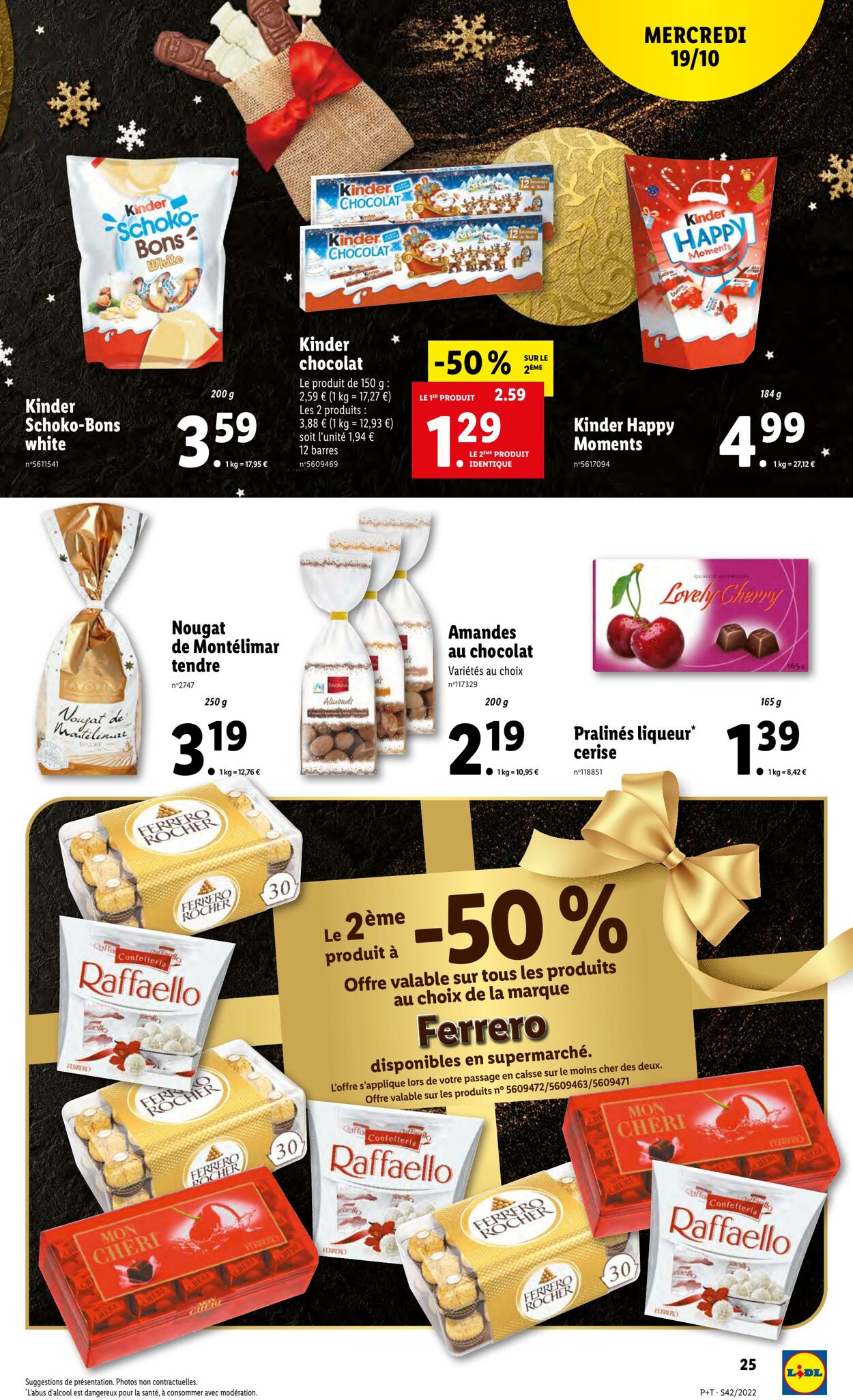 Catalogue Lidl 19.10.2022 - 25.10.2022