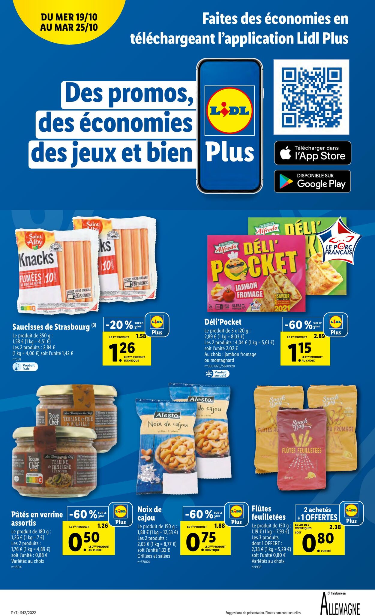 Catalogue Lidl 19.10.2022 - 25.10.2022