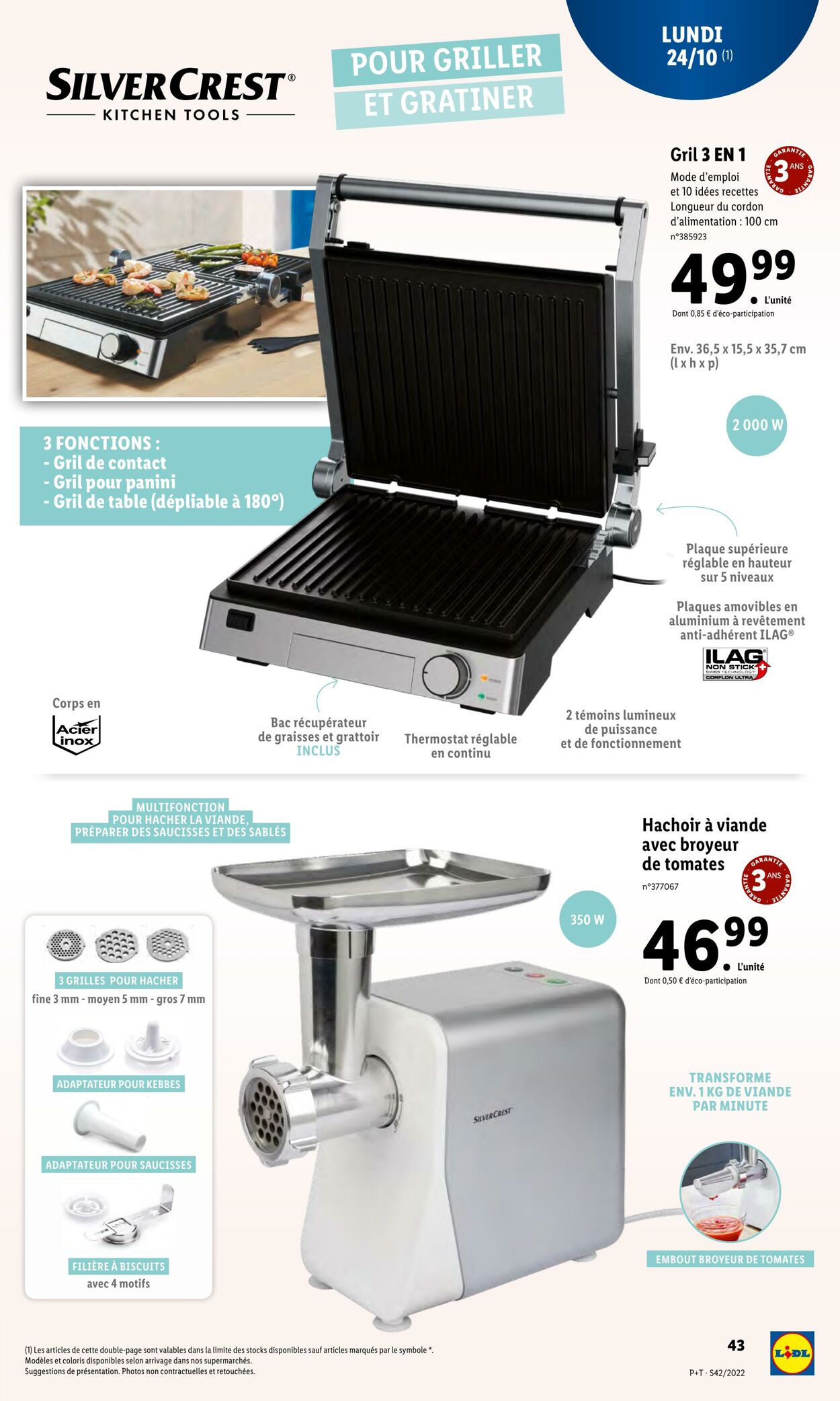 Catalogue Lidl 19.10.2022 - 25.10.2022