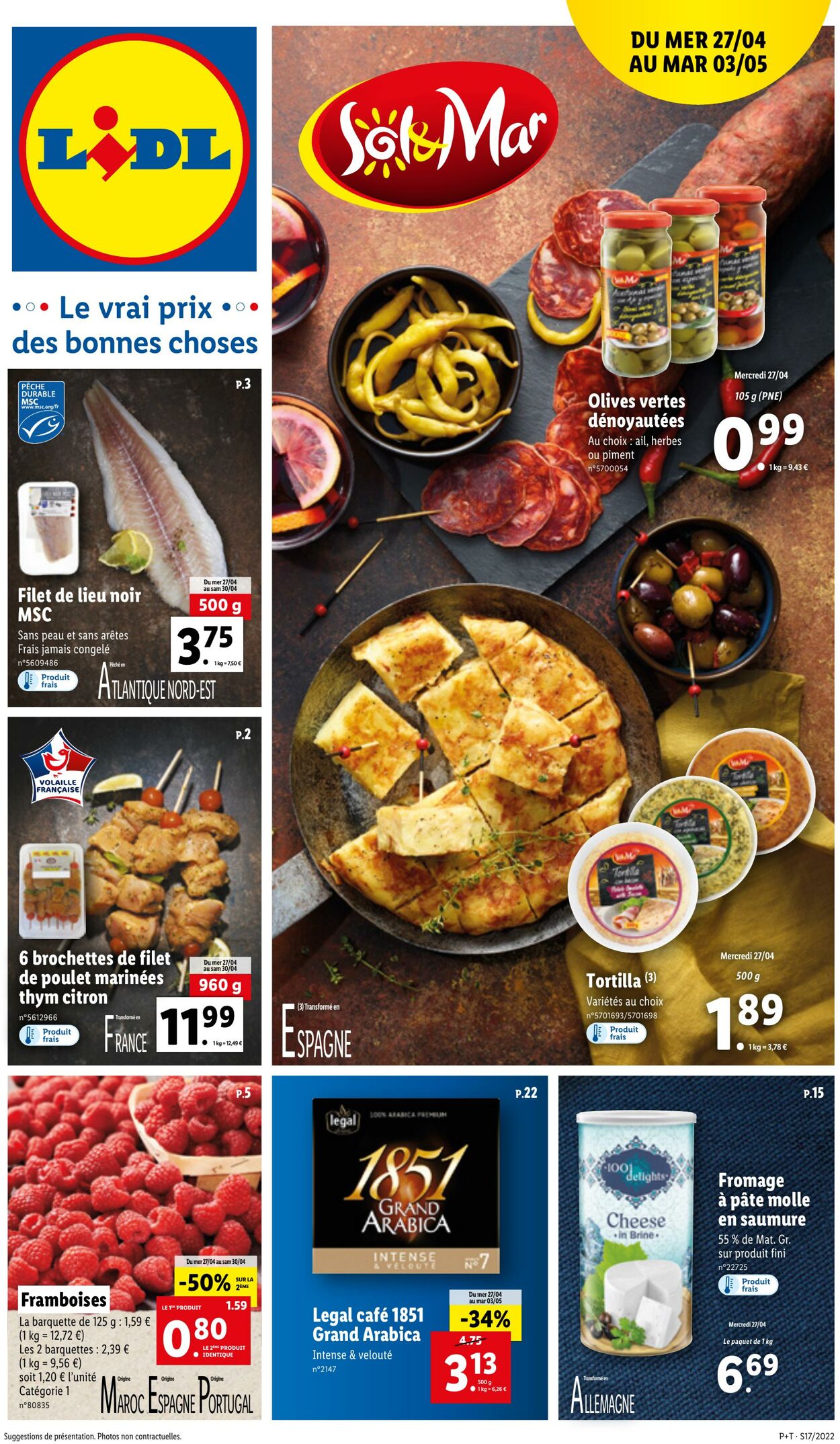 Catalogue Lidl 27.04.2022 - 03.05.2022