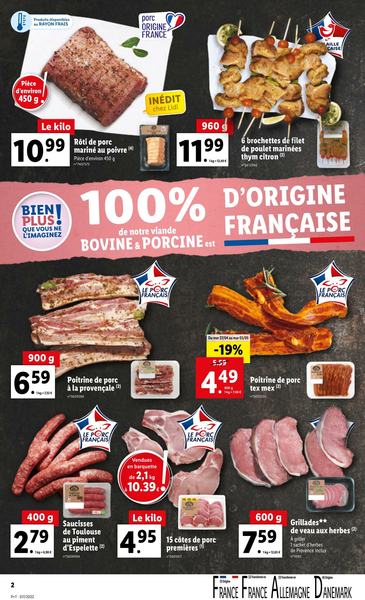 Catalogue Lidl 27.04.2022 - 03.05.2022