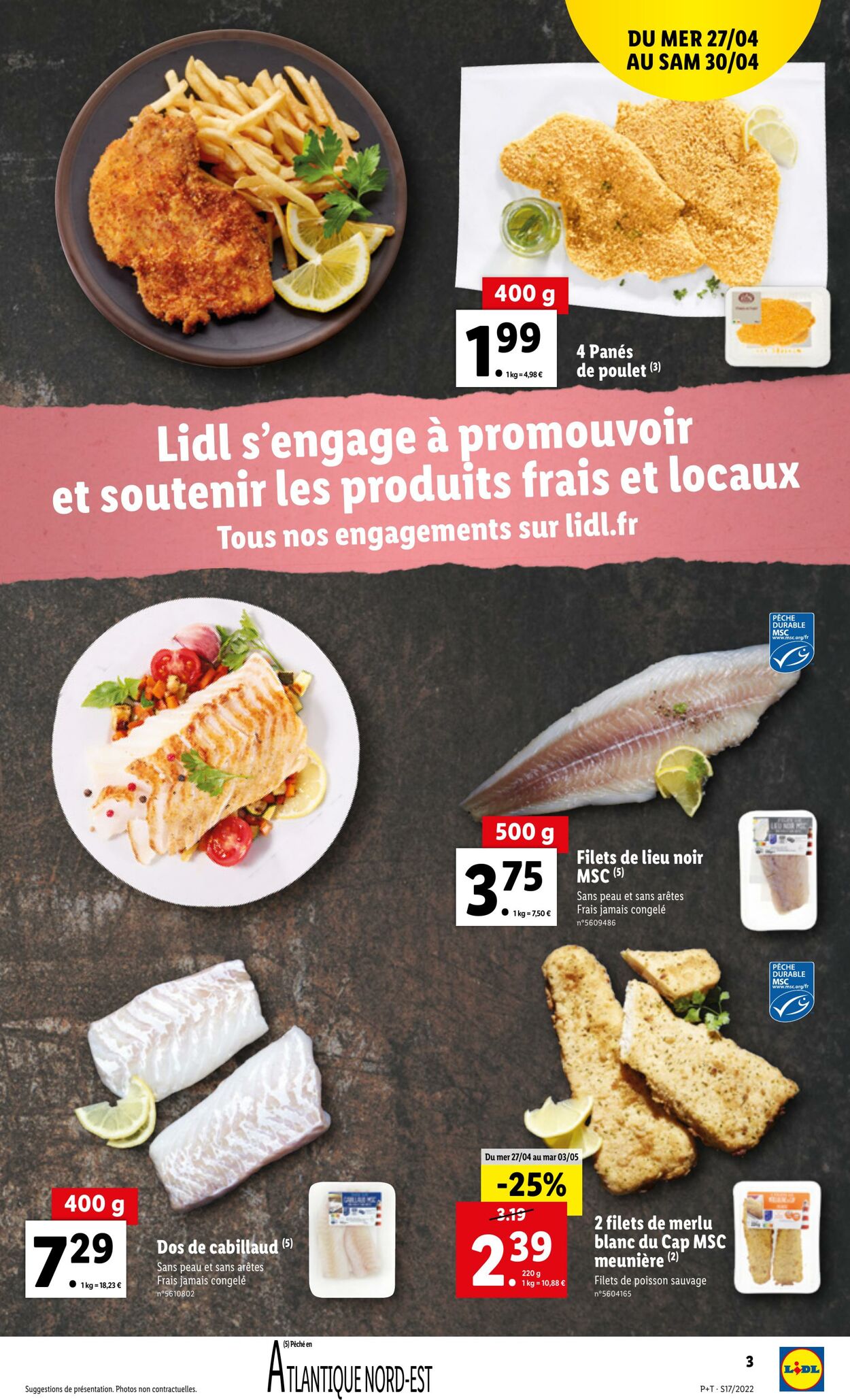 Catalogue Lidl 27.04.2022 - 03.05.2022