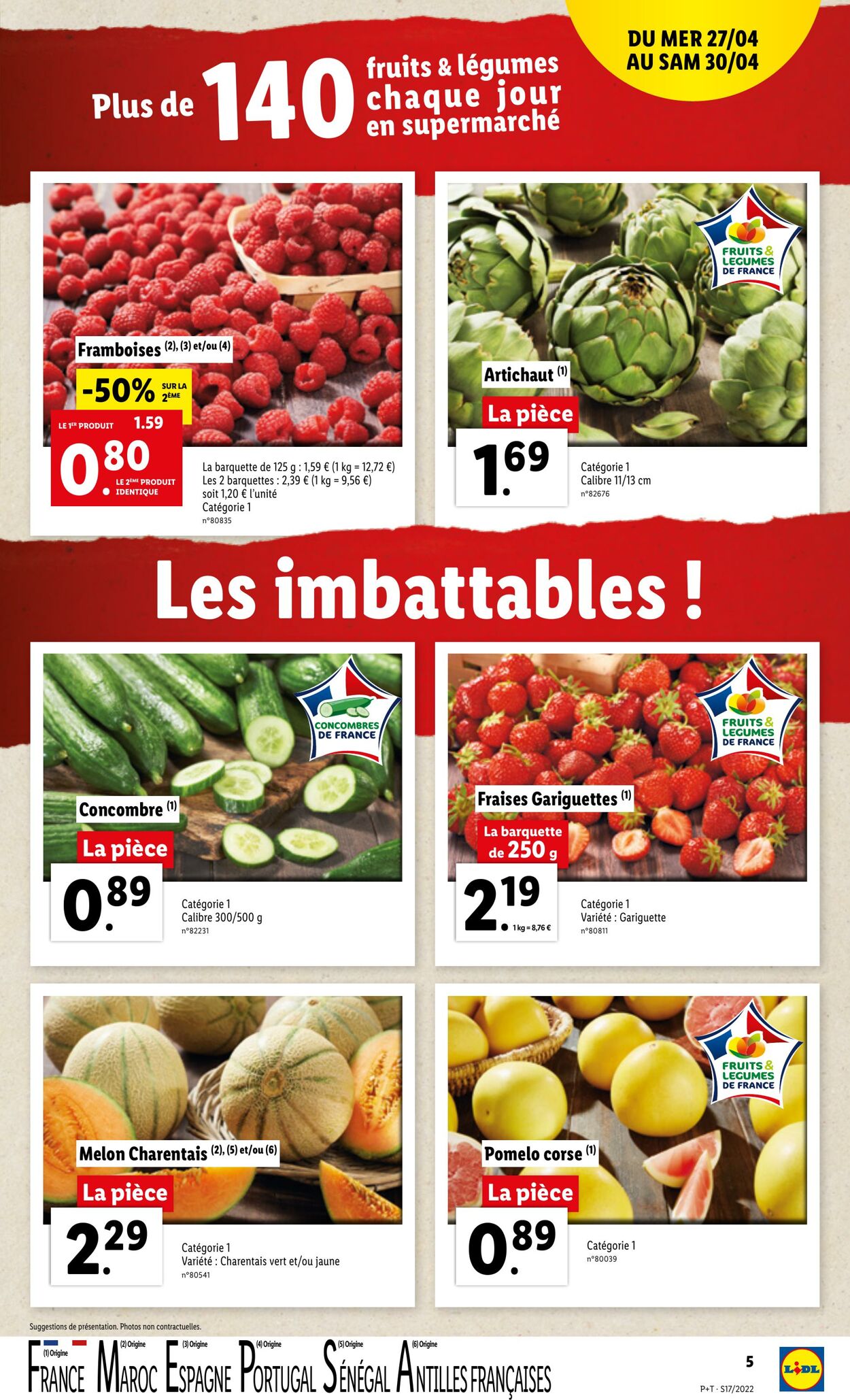 Catalogue Lidl 27.04.2022 - 03.05.2022