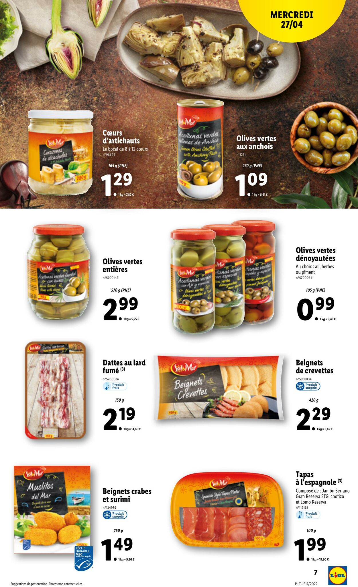 Catalogue Lidl 27.04.2022 - 03.05.2022