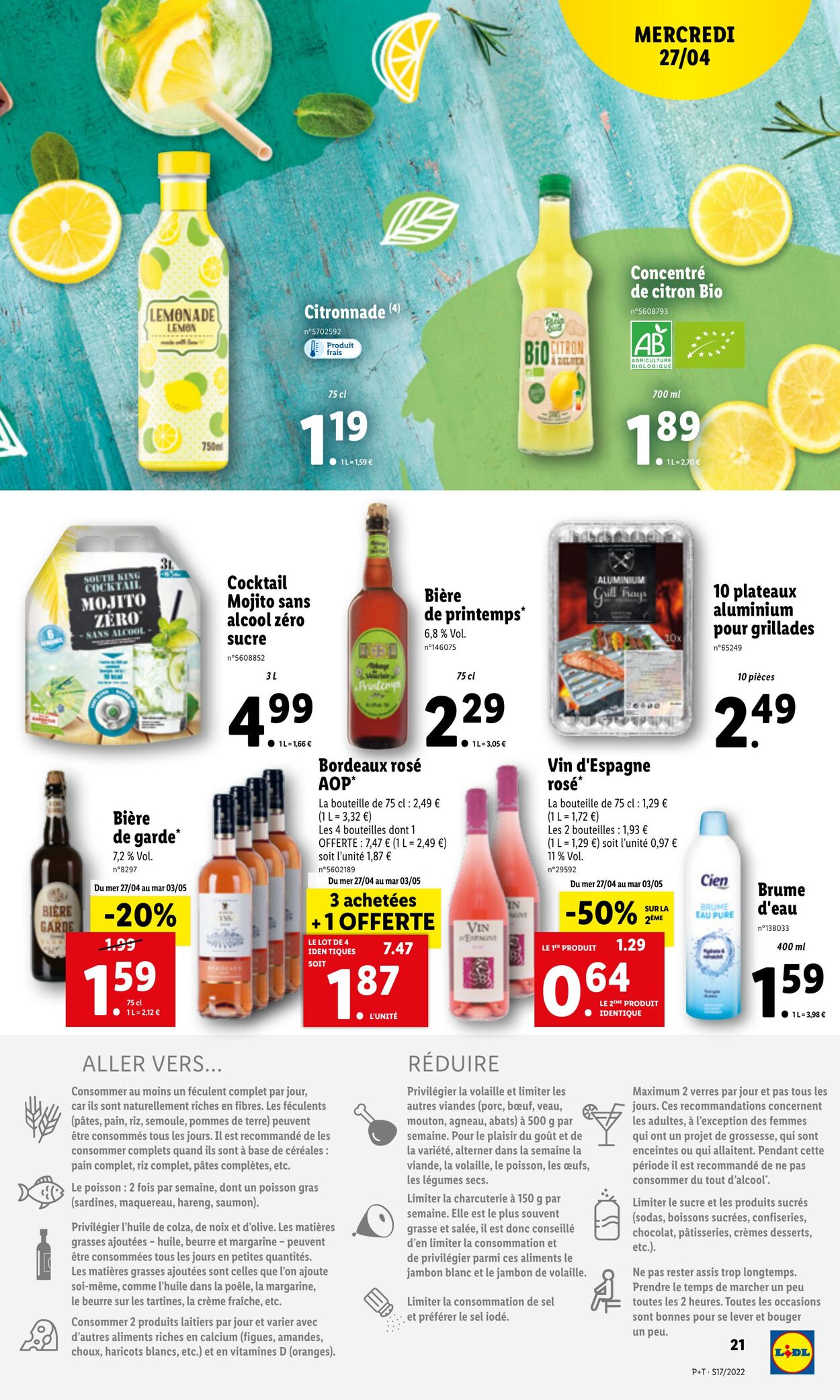 Catalogue Lidl 27.04.2022 - 03.05.2022