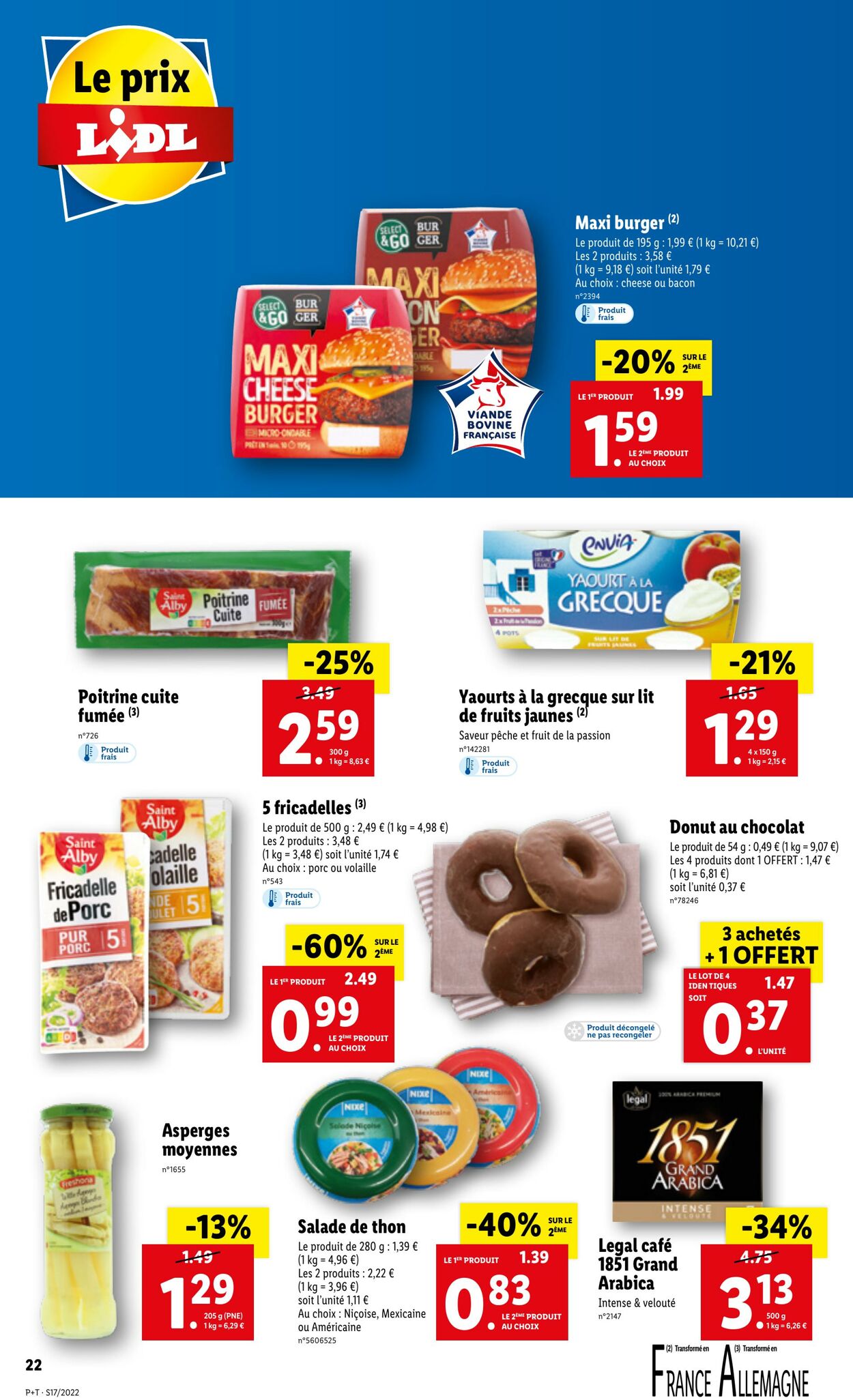 Catalogue Lidl 27.04.2022 - 03.05.2022