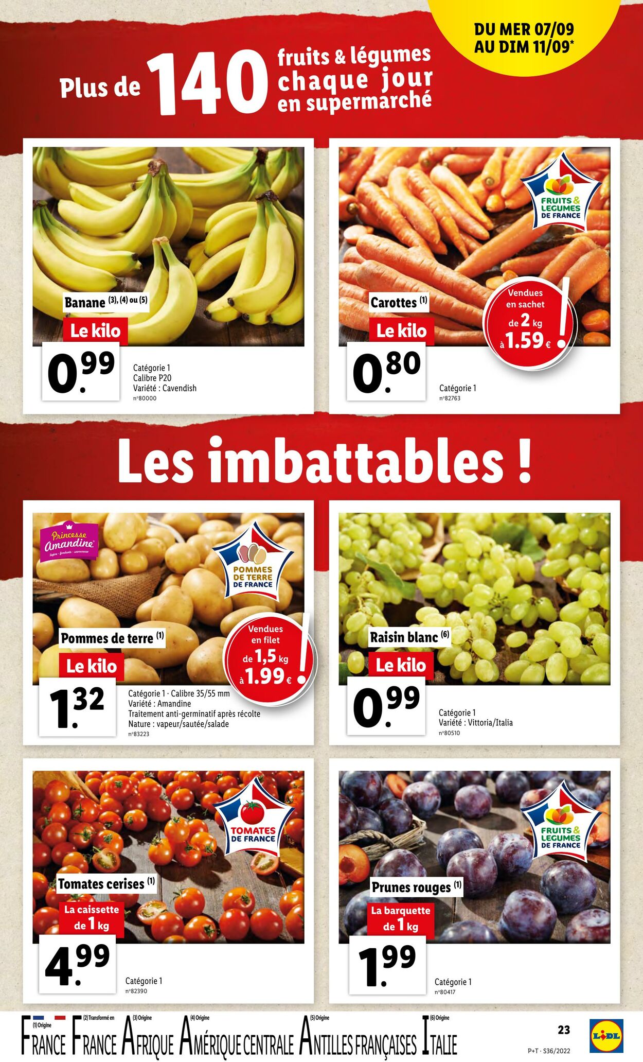 Catalogue Lidl 07.09.2022 - 13.09.2022