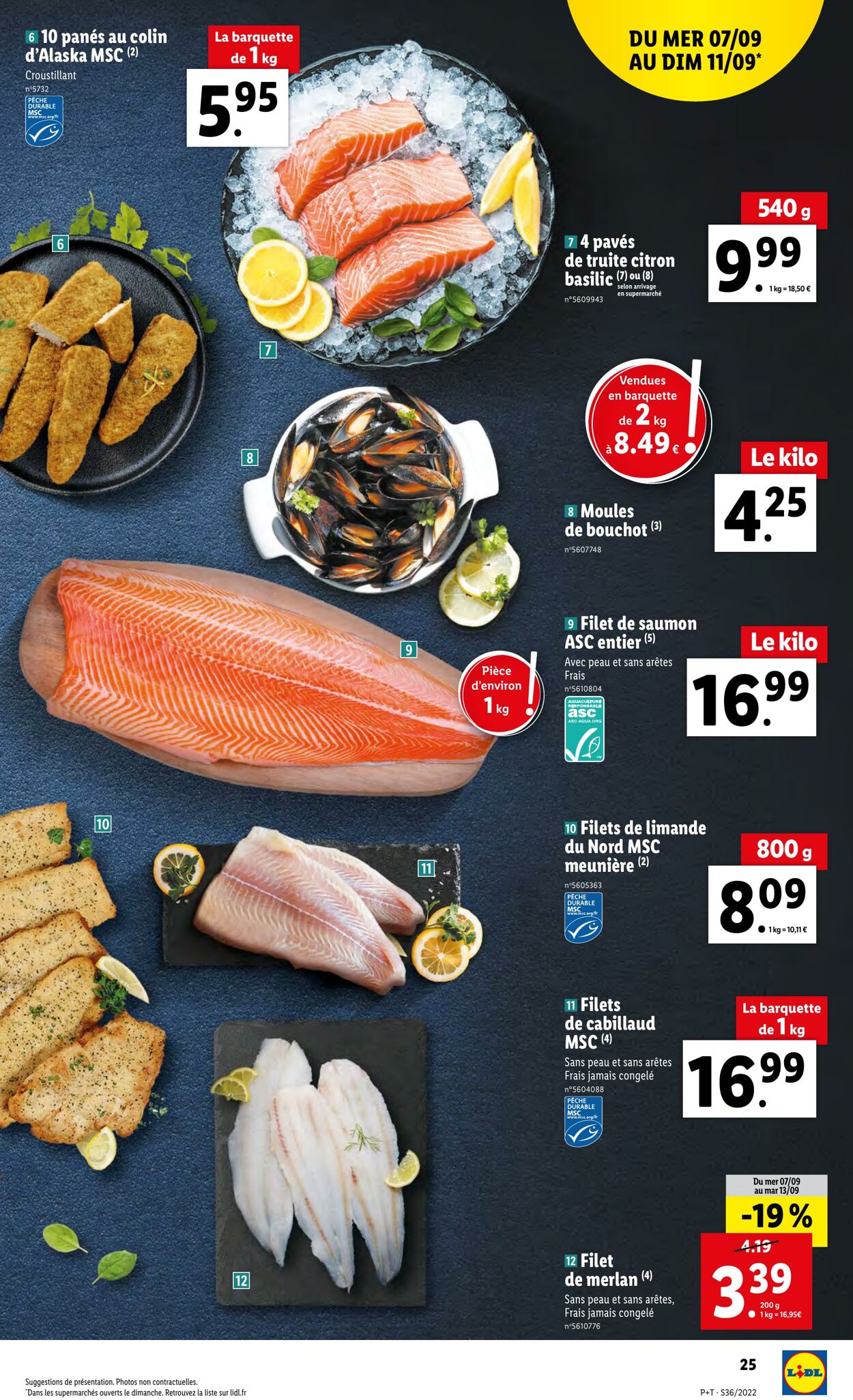 Catalogue Lidl 07.09.2022 - 13.09.2022