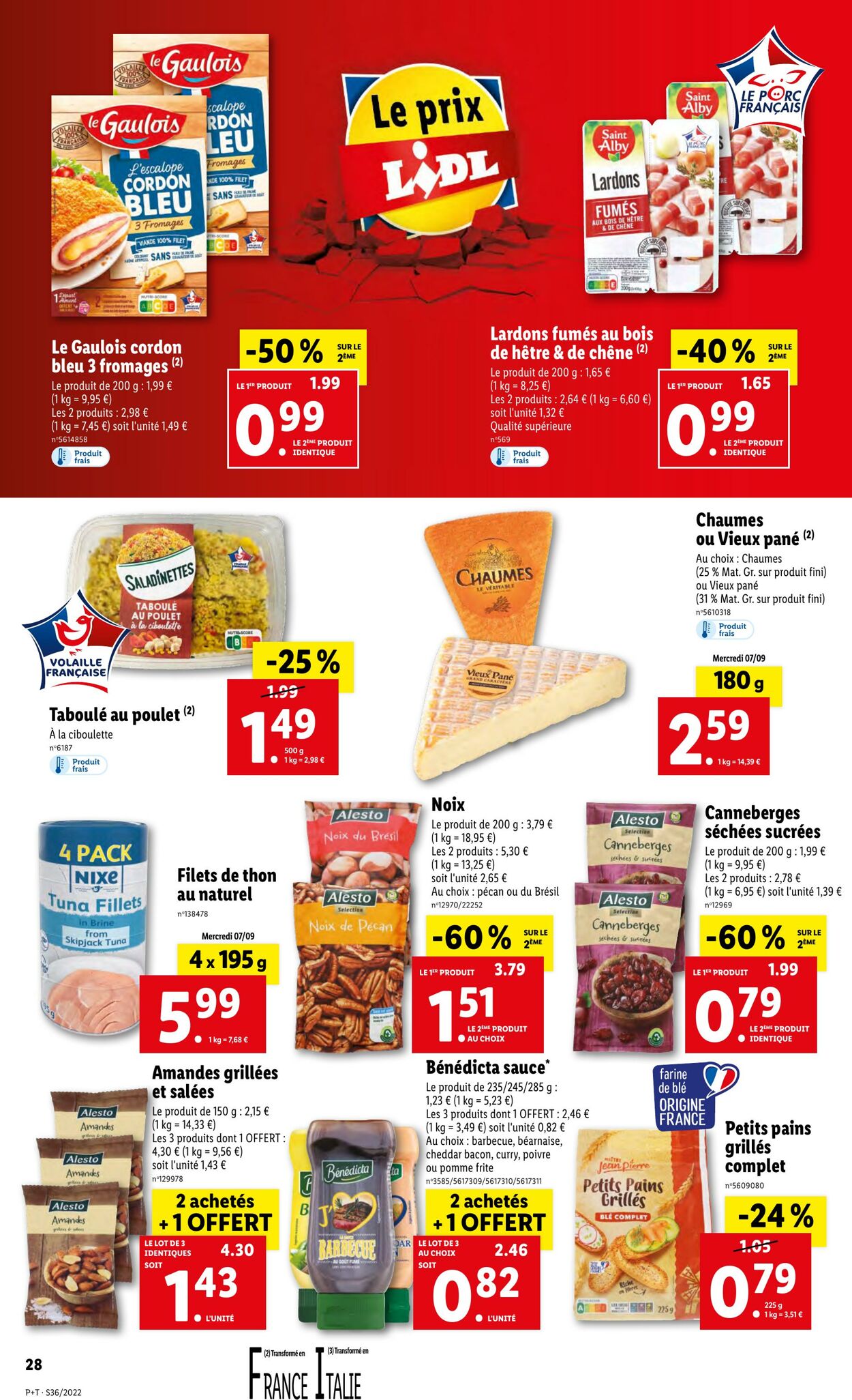 Catalogue Lidl 07.09.2022 - 13.09.2022