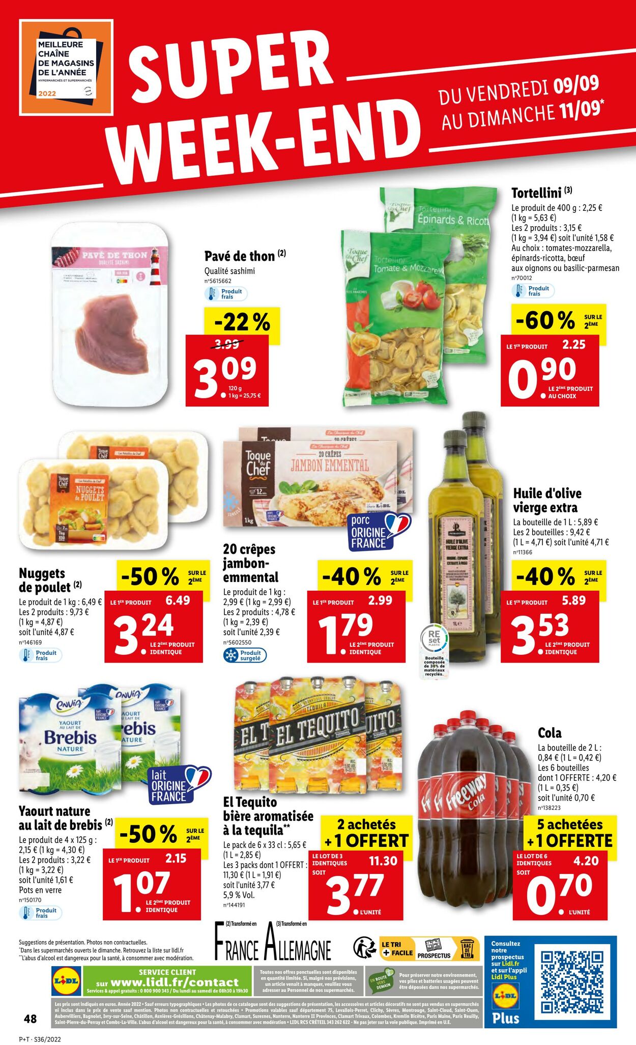 Catalogue Lidl 07.09.2022 - 13.09.2022