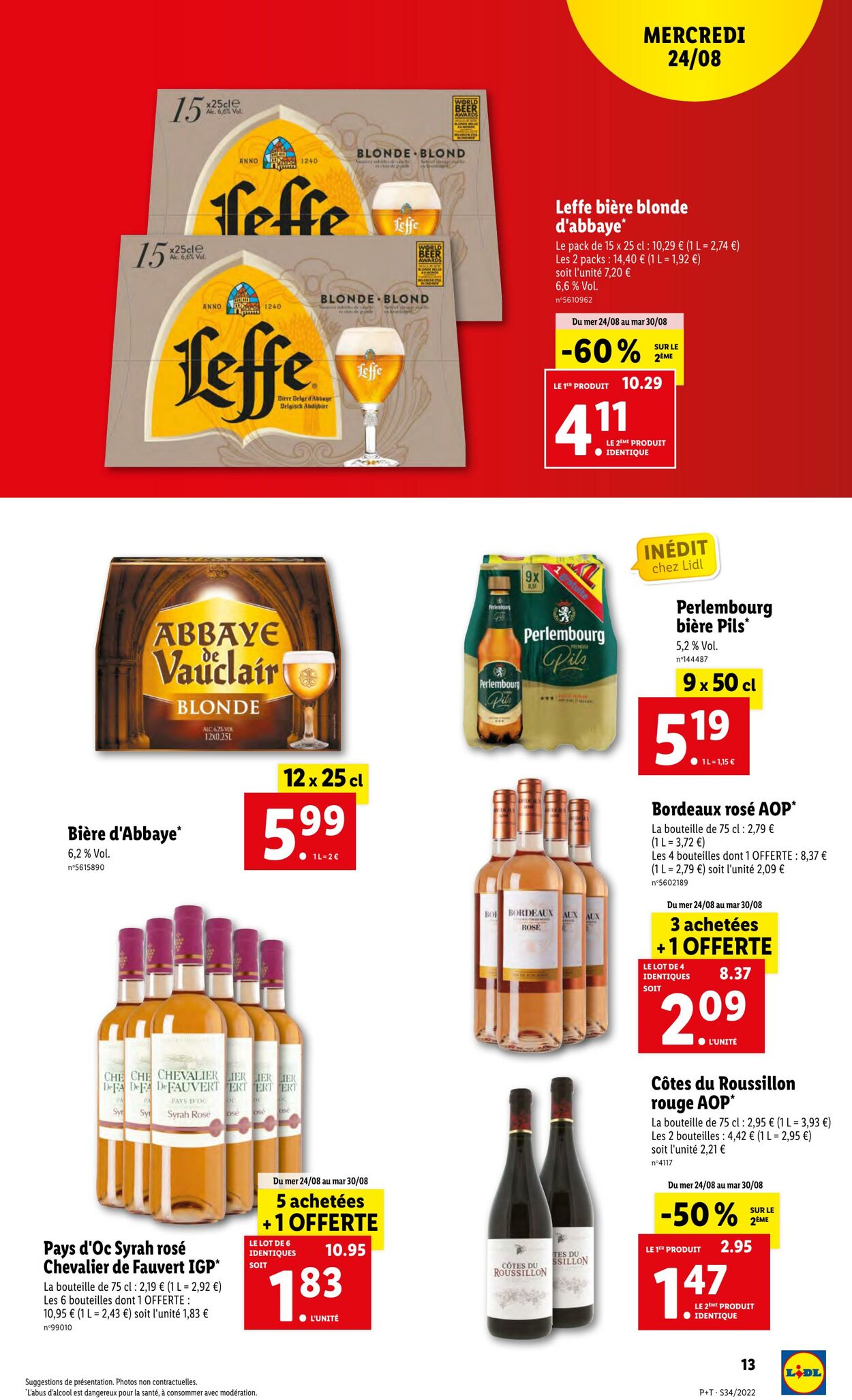 Catalogue Lidl 24.08.2022 - 30.08.2022