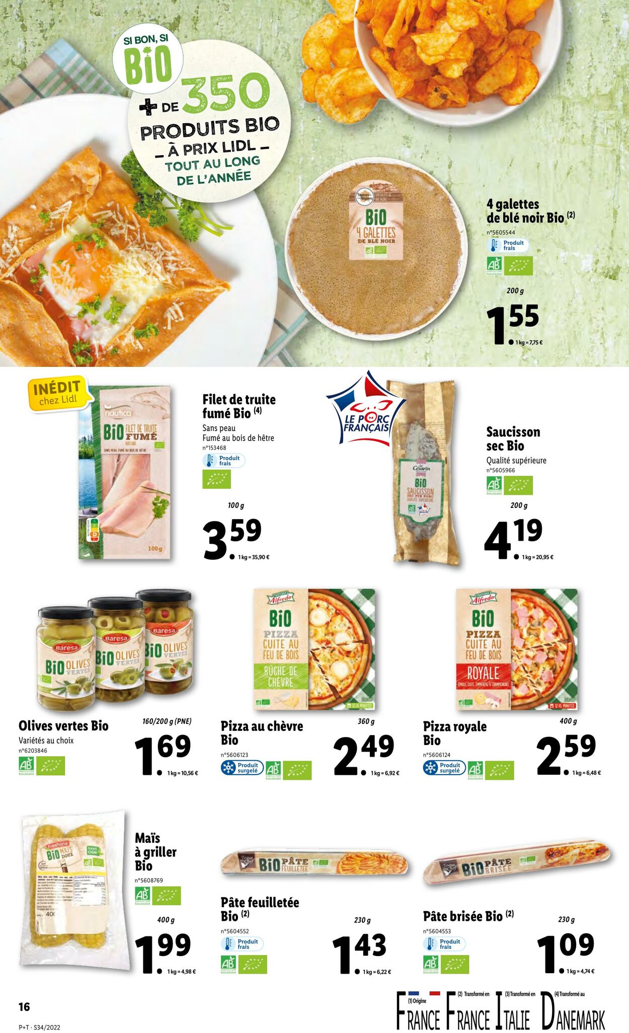 Catalogue Lidl 24.08.2022 - 30.08.2022