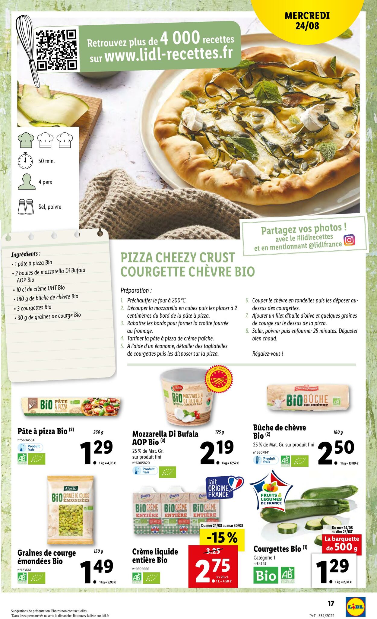 Catalogue Lidl 24.08.2022 - 30.08.2022