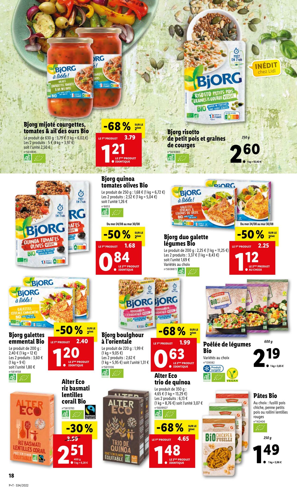 Catalogue Lidl 24.08.2022 - 30.08.2022