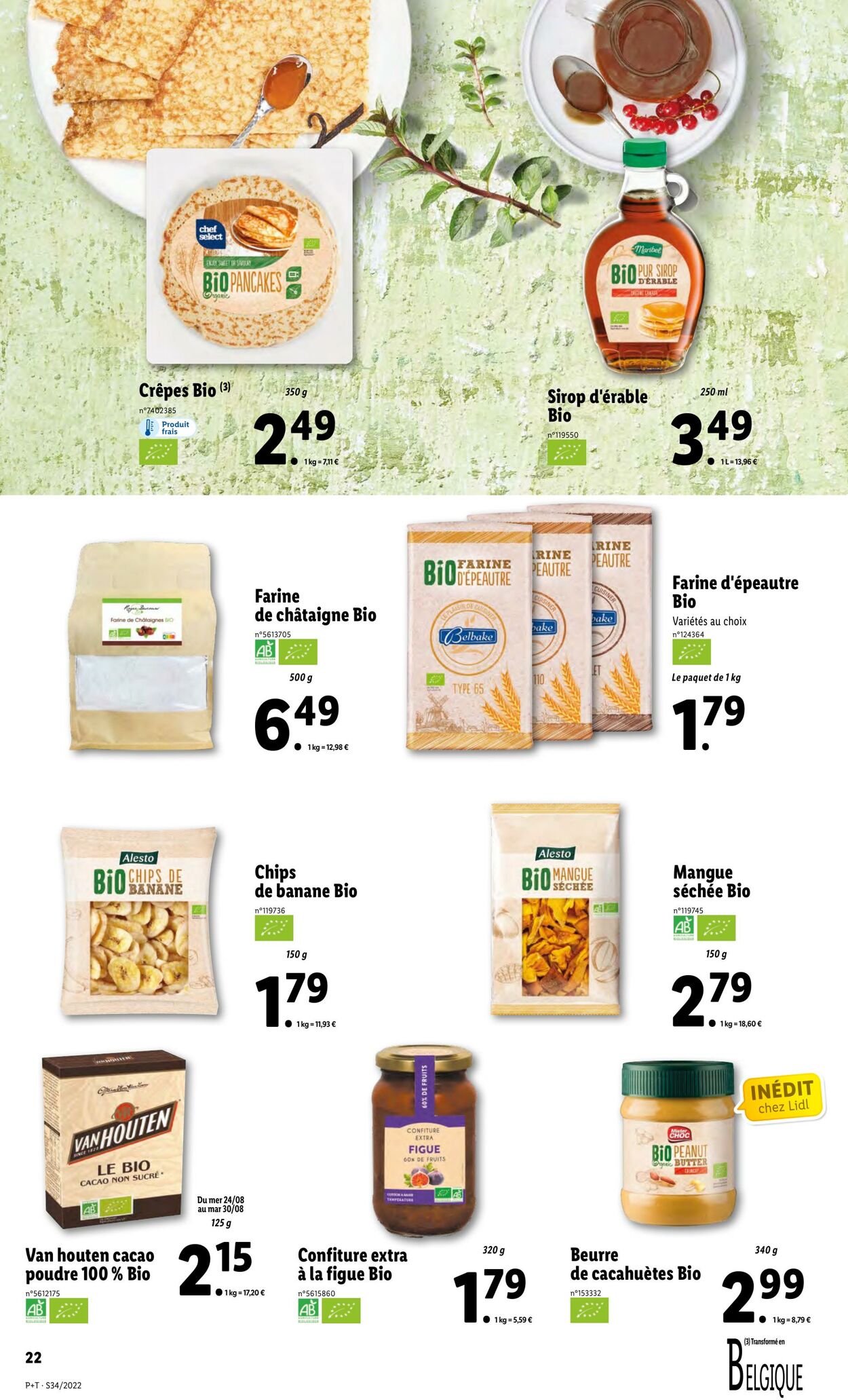 Catalogue Lidl 24.08.2022 - 30.08.2022