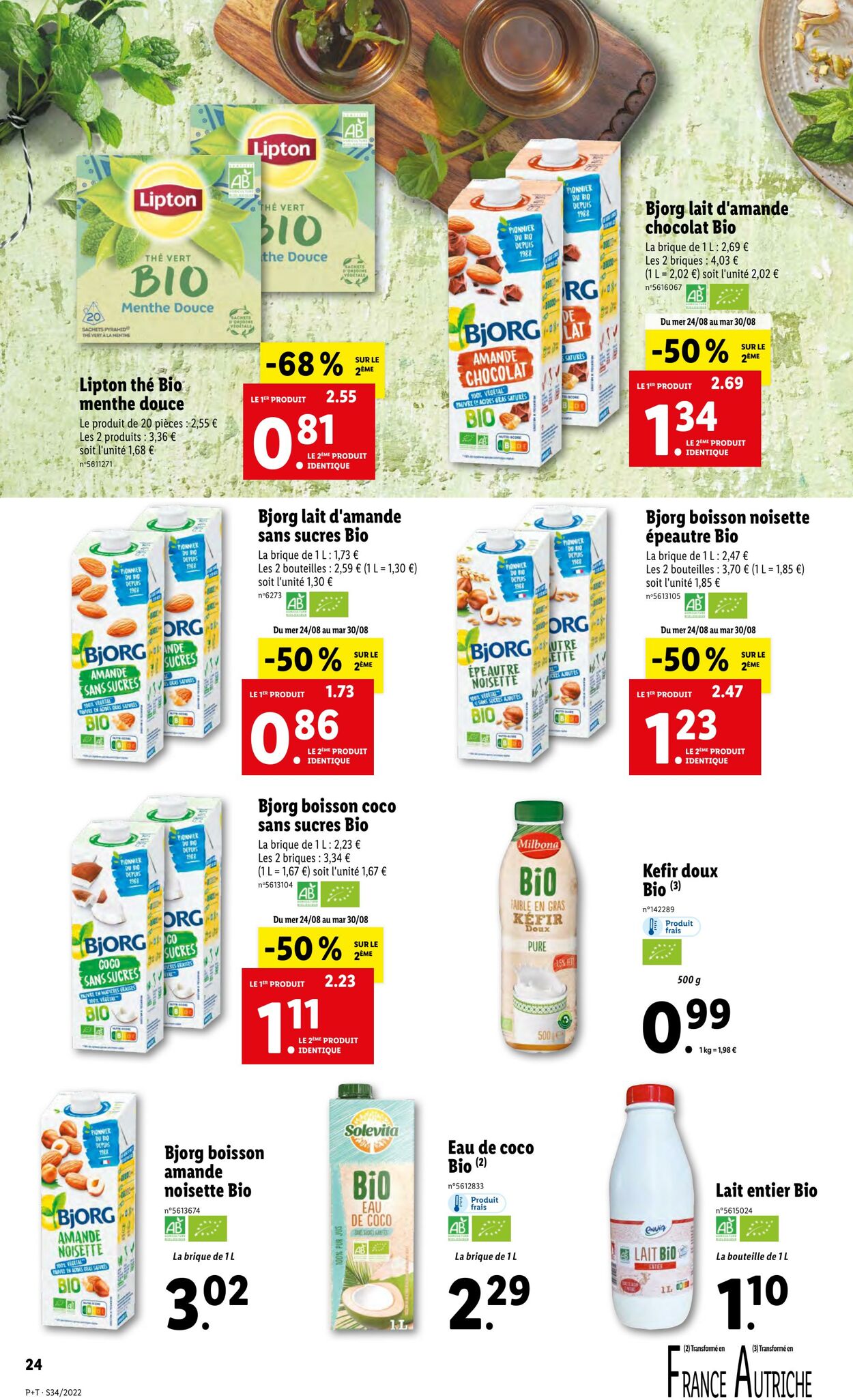 Catalogue Lidl 24.08.2022 - 30.08.2022