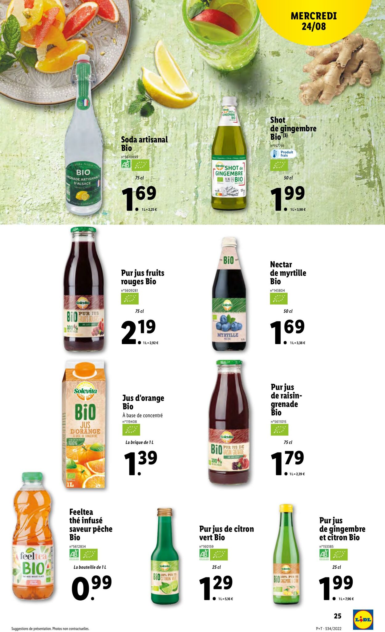 Catalogue Lidl 24.08.2022 - 30.08.2022