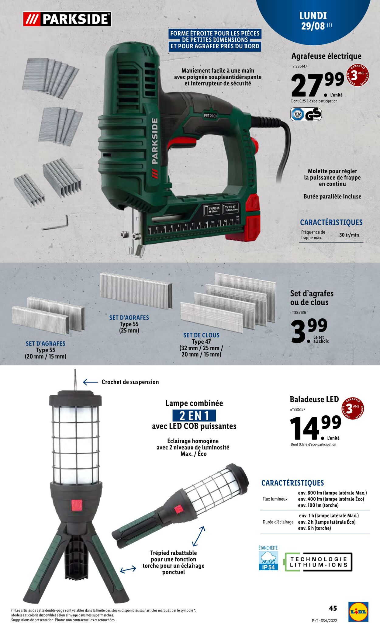 Catalogue Lidl 24.08.2022 - 30.08.2022