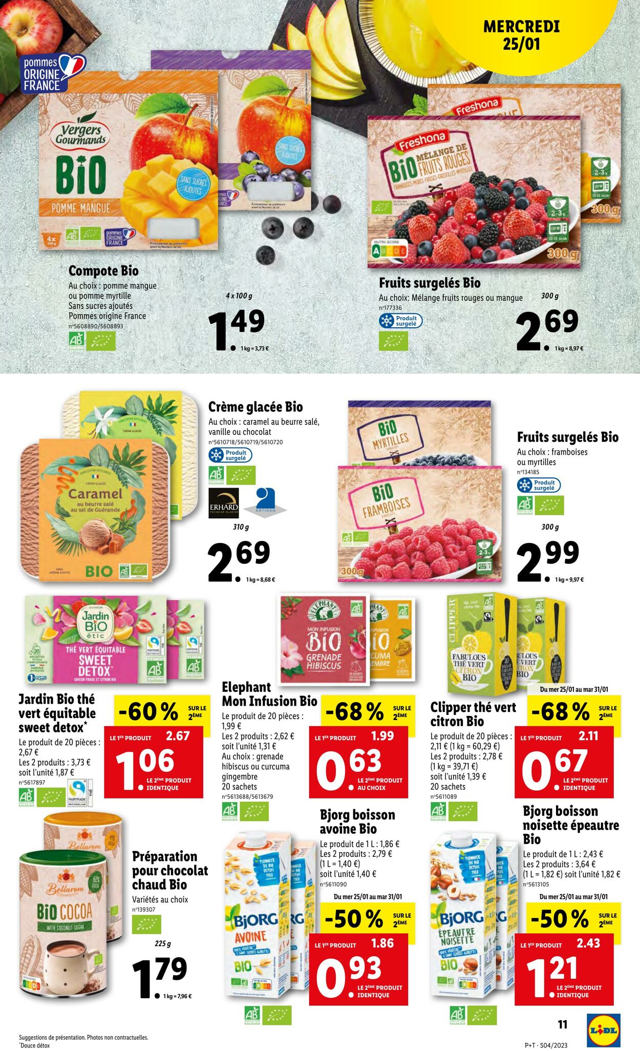 Catalogue Lidl 25.01.2023 - 31.01.2023