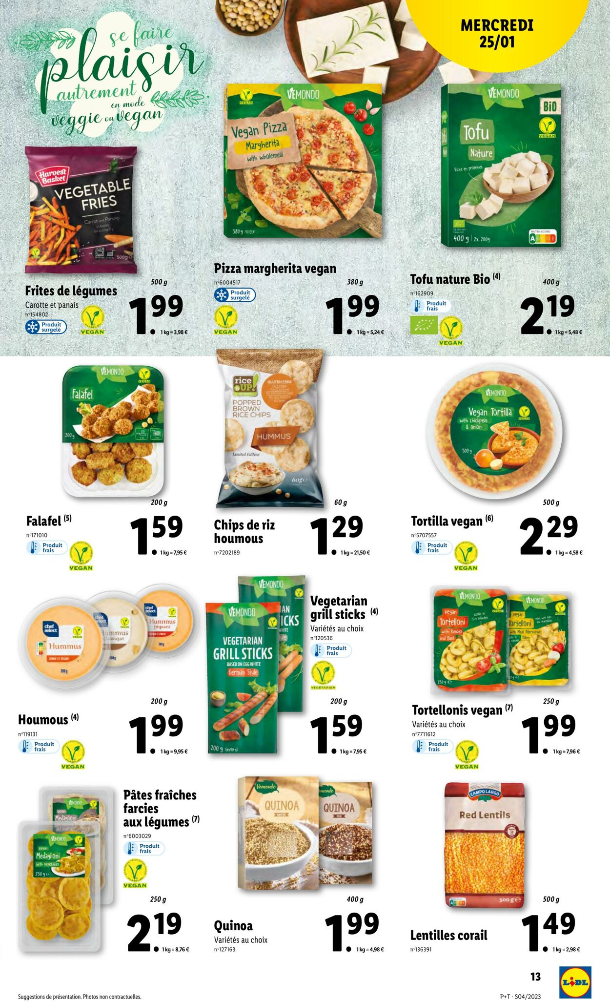 Catalogue Lidl 25.01.2023 - 31.01.2023