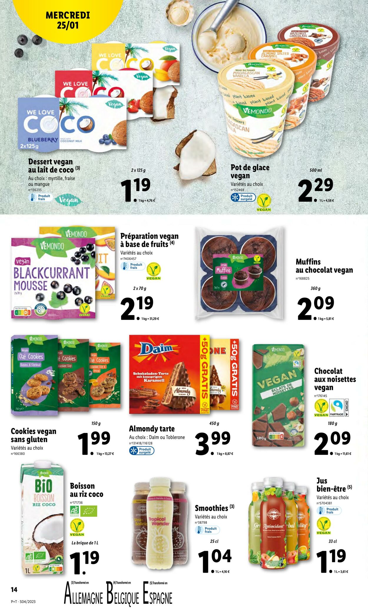 Catalogue Lidl 25.01.2023 - 31.01.2023