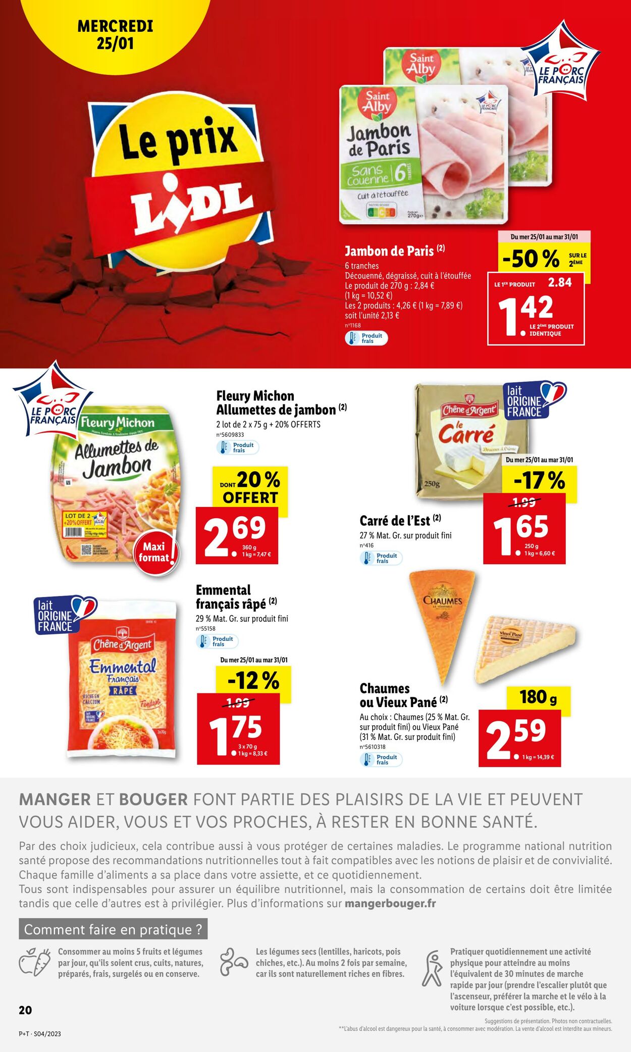 Catalogue Lidl 25.01.2023 - 31.01.2023