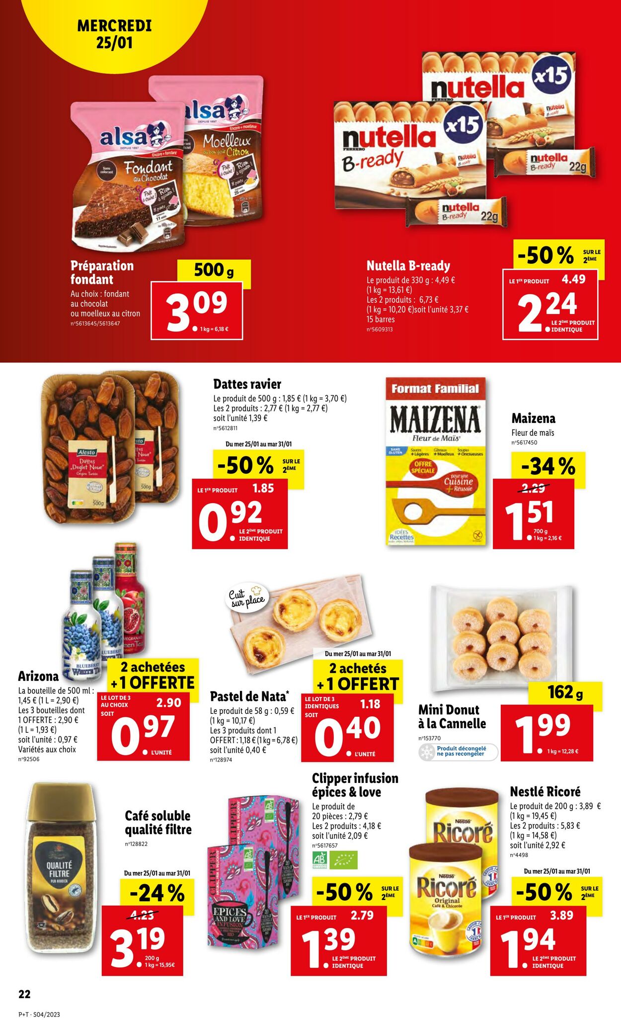 Catalogue Lidl 25.01.2023 - 31.01.2023