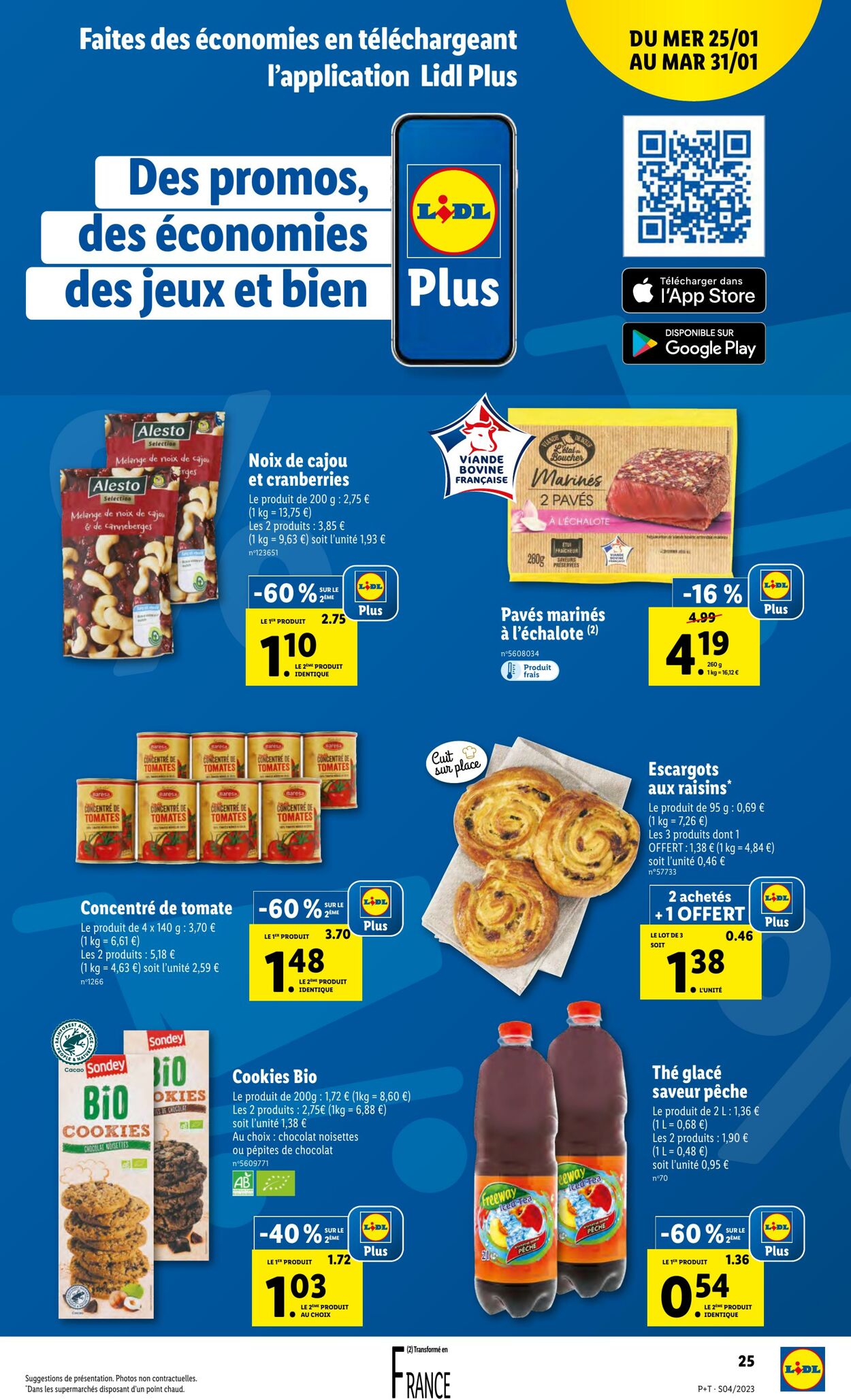 Catalogue Lidl 25.01.2023 - 31.01.2023