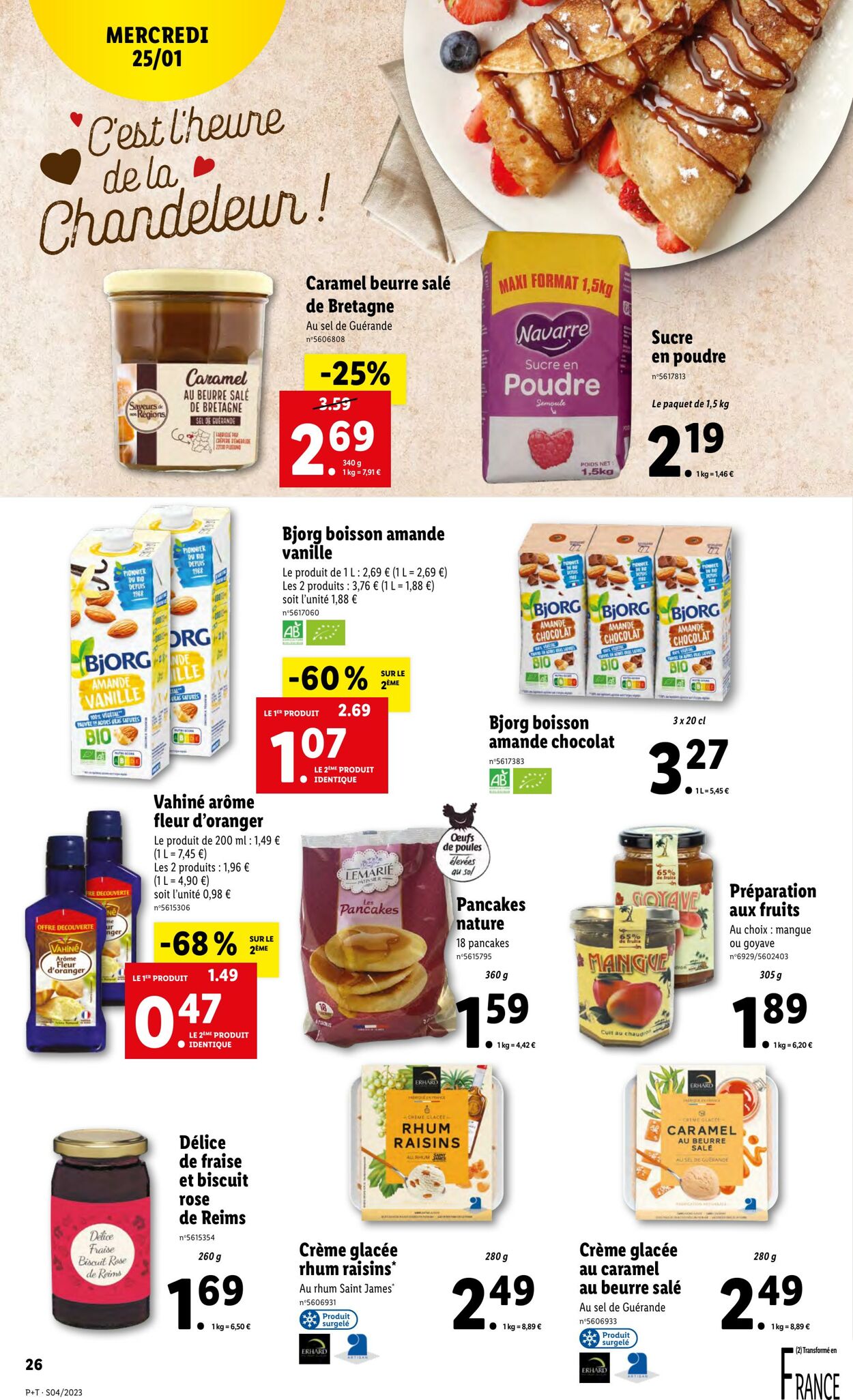 Catalogue Lidl 25.01.2023 - 31.01.2023