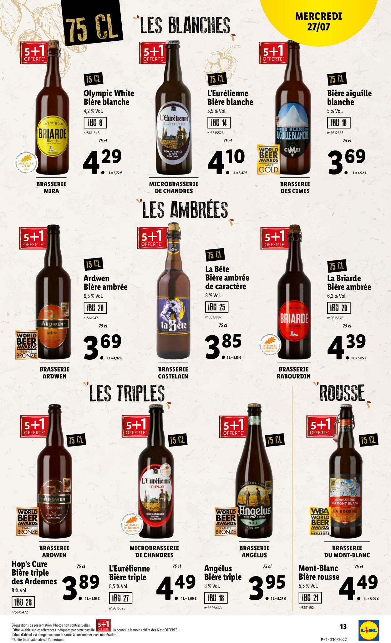 Catalogue Lidl 27.07.2022 - 02.08.2022