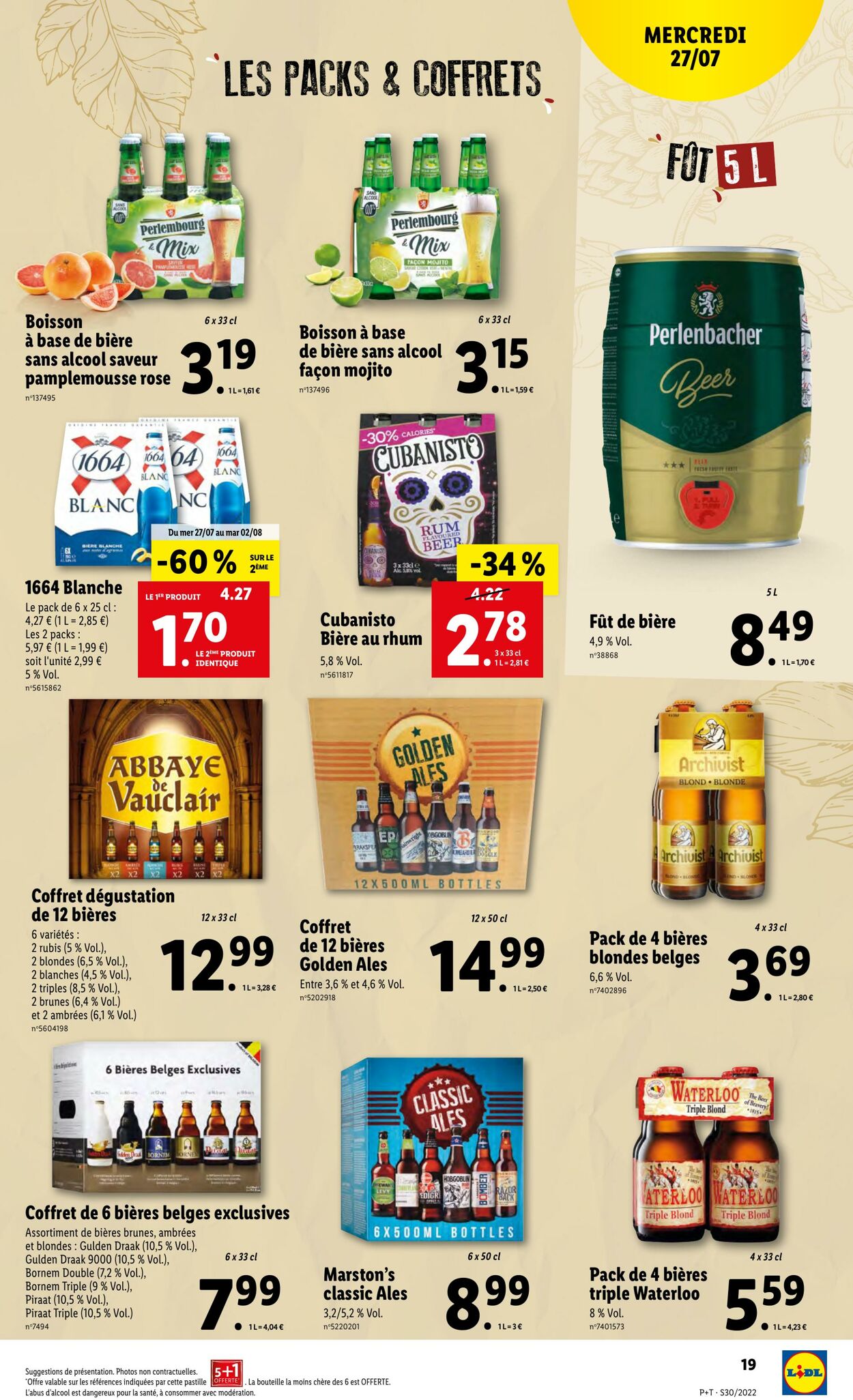 Catalogue Lidl 27.07.2022 - 02.08.2022